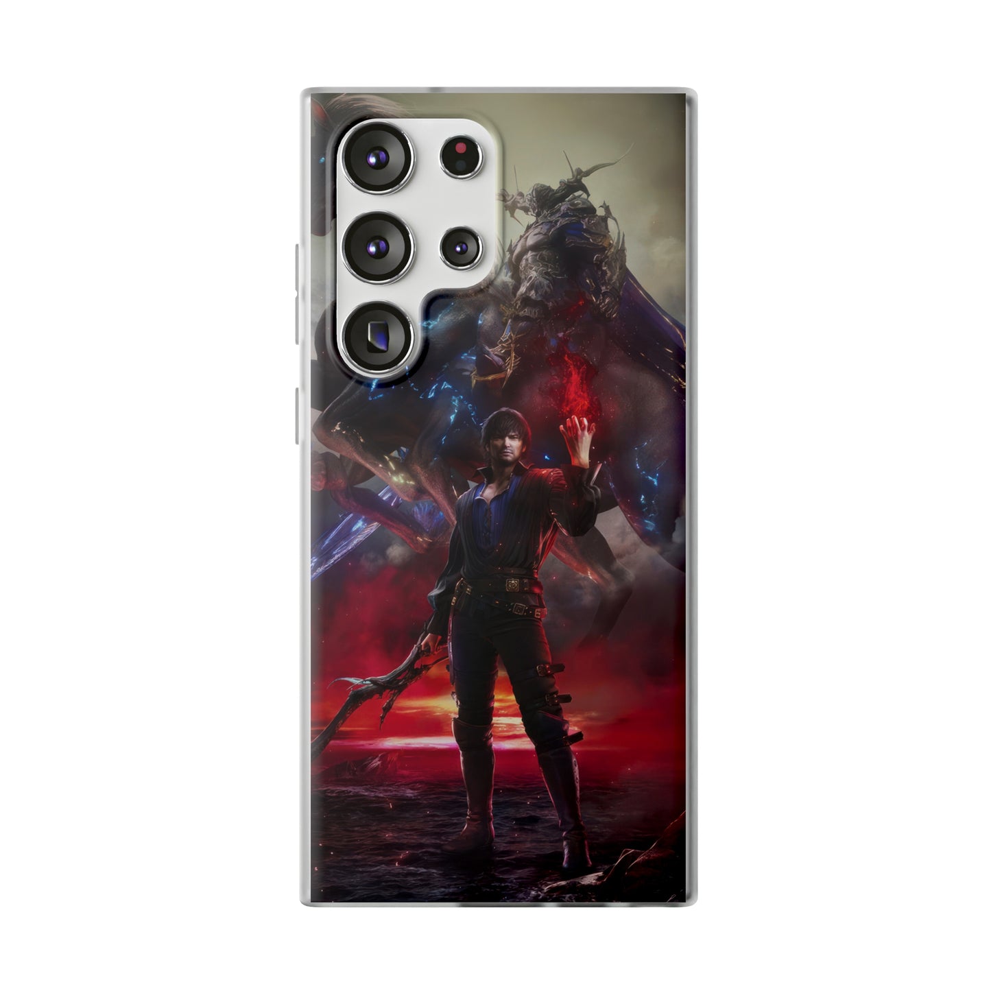 Final Fantasy XVI Barnabas Tharme | Flexible Phone Case | Iphone 11-14 Pro Max | Samsung 21-23 Ultra | Gift Packages Choice