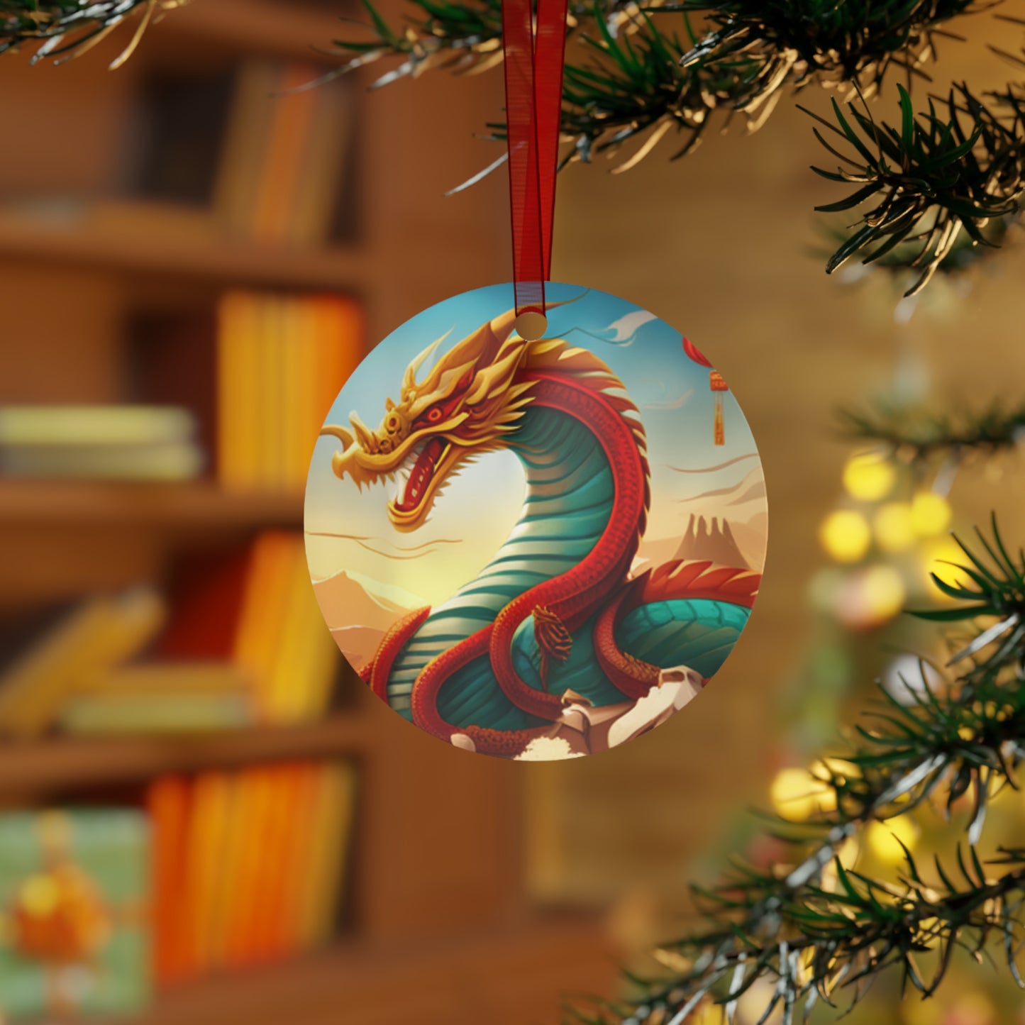 Dragon Year | Metal Ornaments