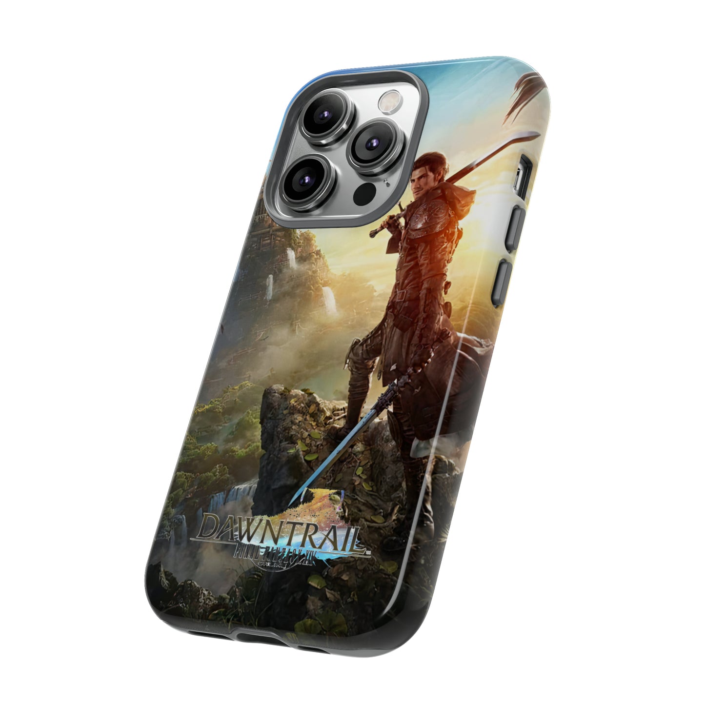 Final Fantasy XIV Dawntrail | Enhance Tough Phone Cases for iPhone 11-15 Pro Max / Samsung S21 - 23 Ultra / Pixel 5 - 7