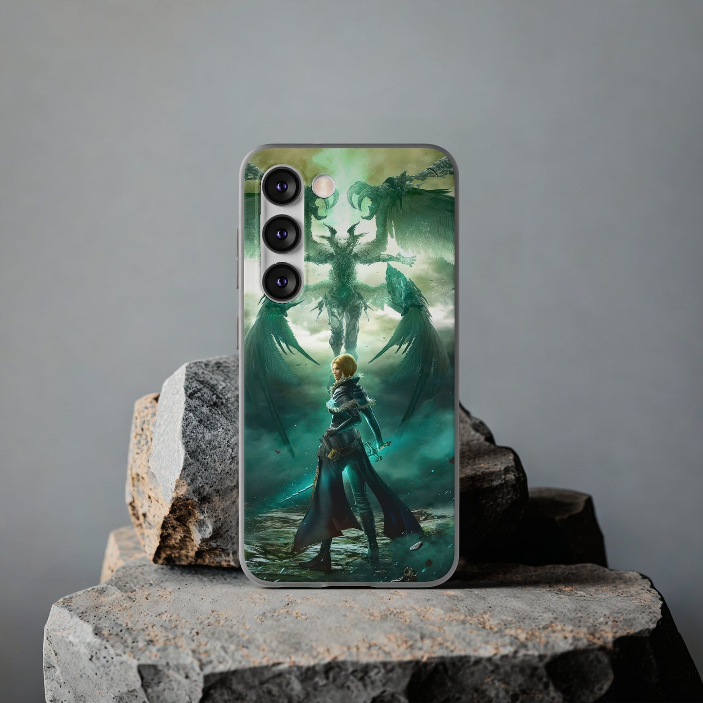 Final Fantasy XVI Benedikta Harman | Flexible Phone Case | Iphone 11-14 Pro Max | Samsung 21-23 Ultra | Gift Packages Choice