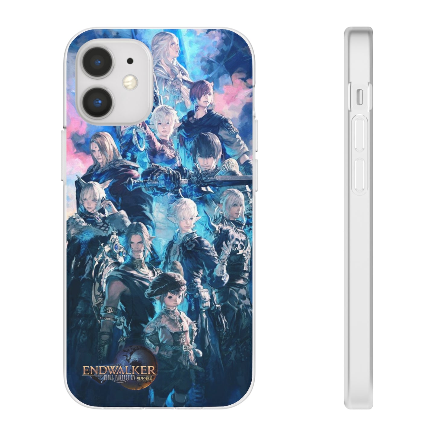 Final Fantasy XIV Endwalker | Flexible Phone Case | Iphone 11-14 Pro Max | Samsung 21-23 Ultra