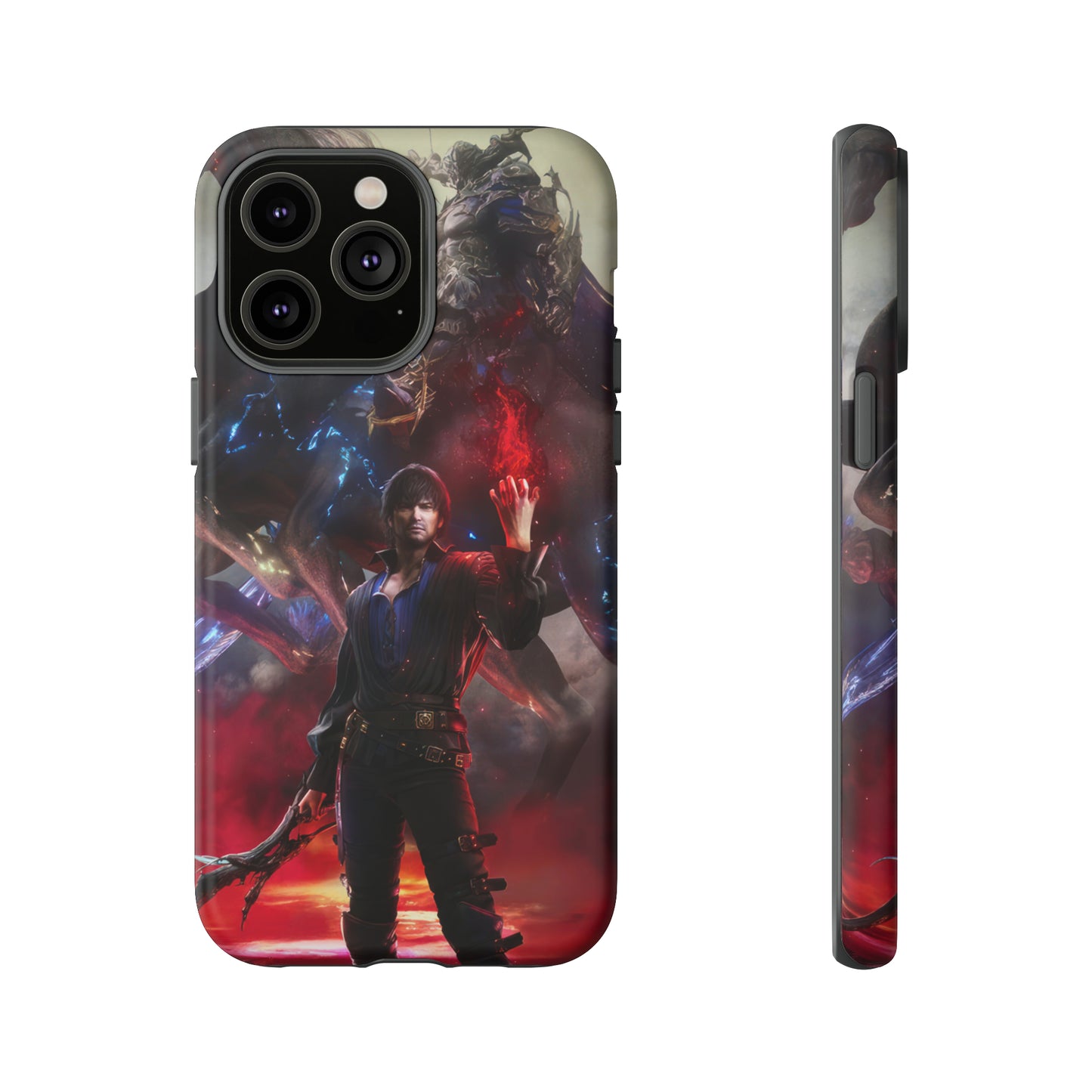 Final Fantasy XVI Barnabas Tharmr | Enhance Tough Phone Cases for iPhone 11-15 Pro Max / Samsung S21 - 23 Ultra / Pixel 5 - 7