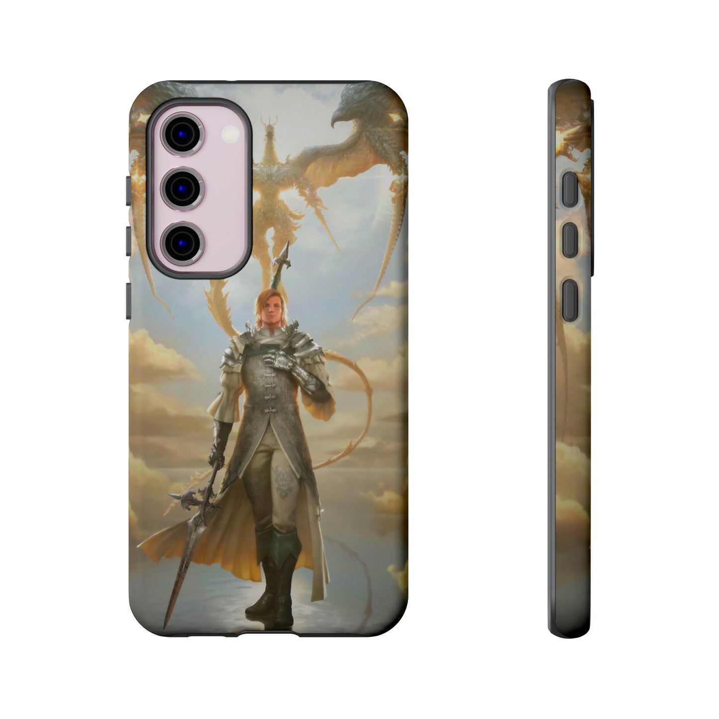 Final Fantasy XVI Dion Lesage | Enhance Tough Phone Cases for iPhone 11-15 Pro Max / Samsung S21 - 23 Ultra / Pixel 5 - 7