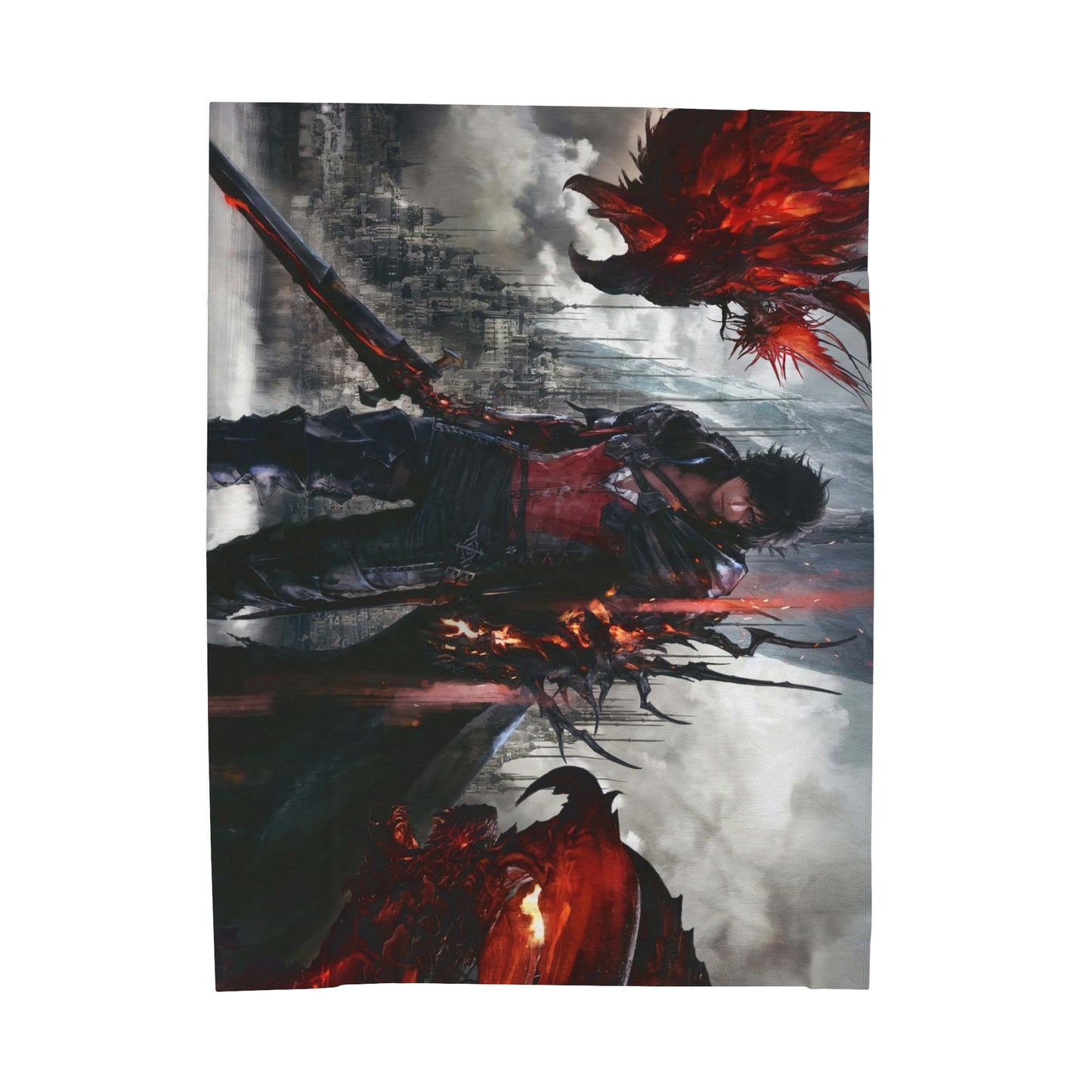 Final Fantasy XVI Velveteen Plush Blanket