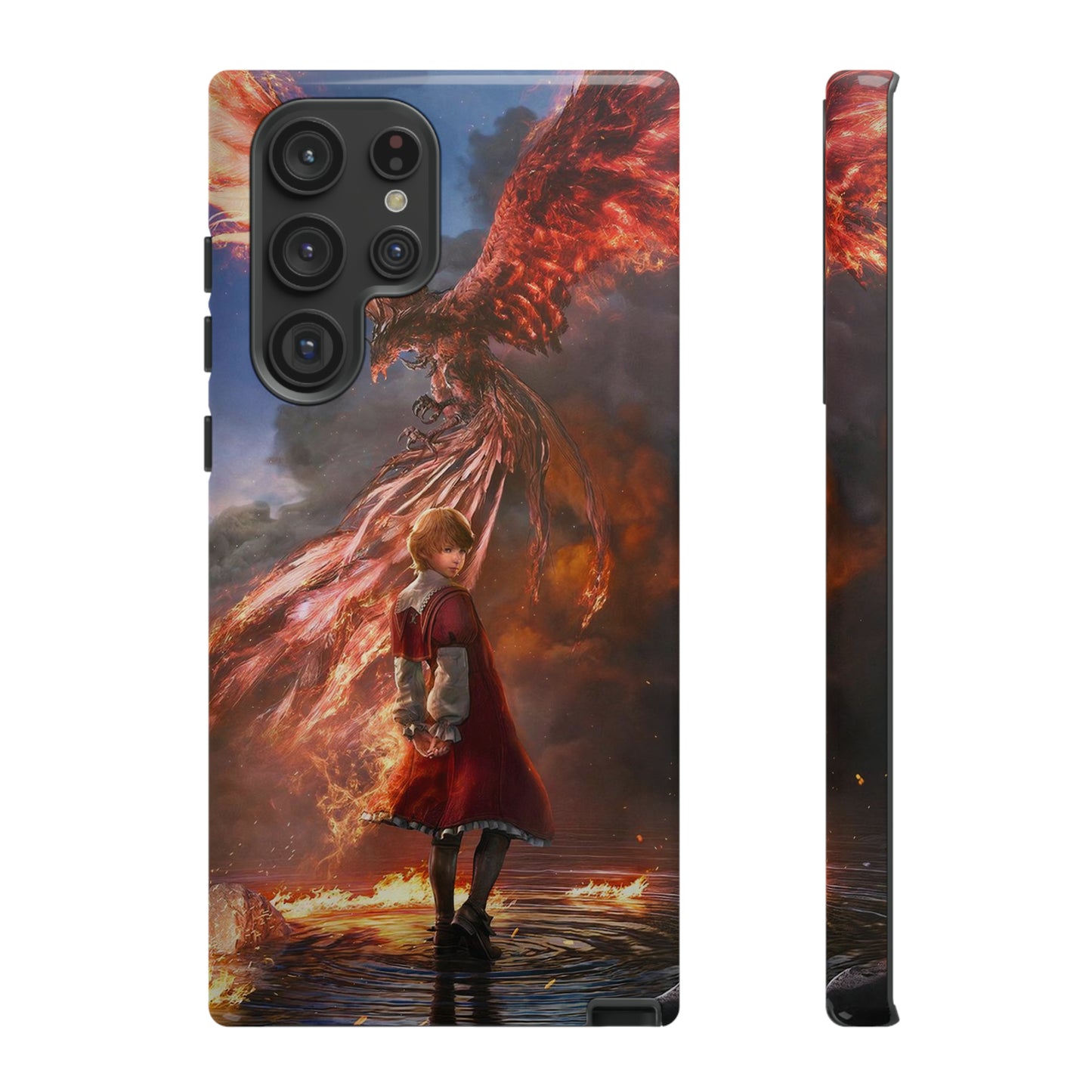 Final Fantasy XVI Joshua Rosfield Enhance Tough Phone Cases for iPhone 11-15 Pro Max / Samsung S21 - 23 Ultra / Pixel 5 - 7