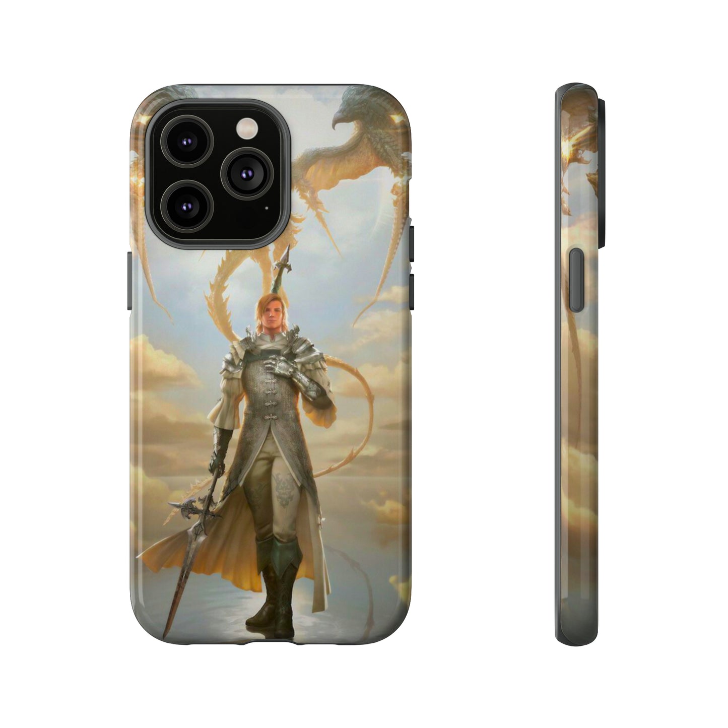 Final Fantasy XVI Dion Lesage | Enhance Tough Phone Cases for iPhone 11-15 Pro Max / Samsung S21 - 23 Ultra / Pixel 5 - 7