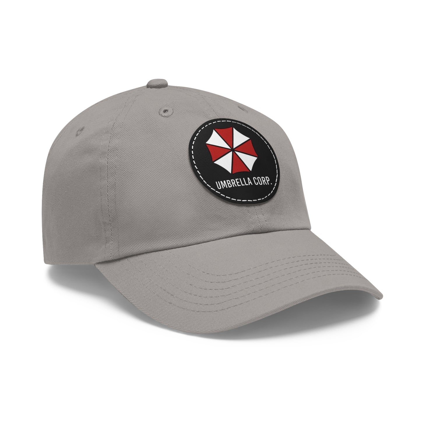 Resident Evil Umbrella Corp. Hat with Leather Patch (Round)