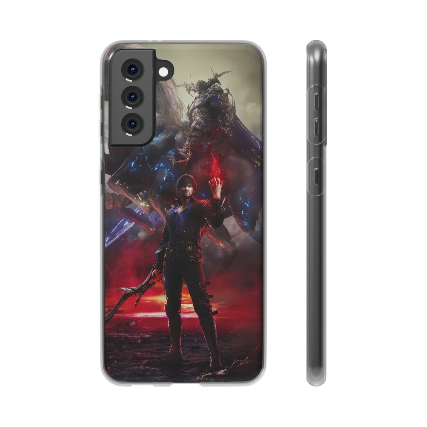 Final Fantasy XVI Barnabas Tharme | Flexible Phone Case | Iphone 11-14 Pro Max | Samsung 21-23 Ultra | Gift Packages Choice