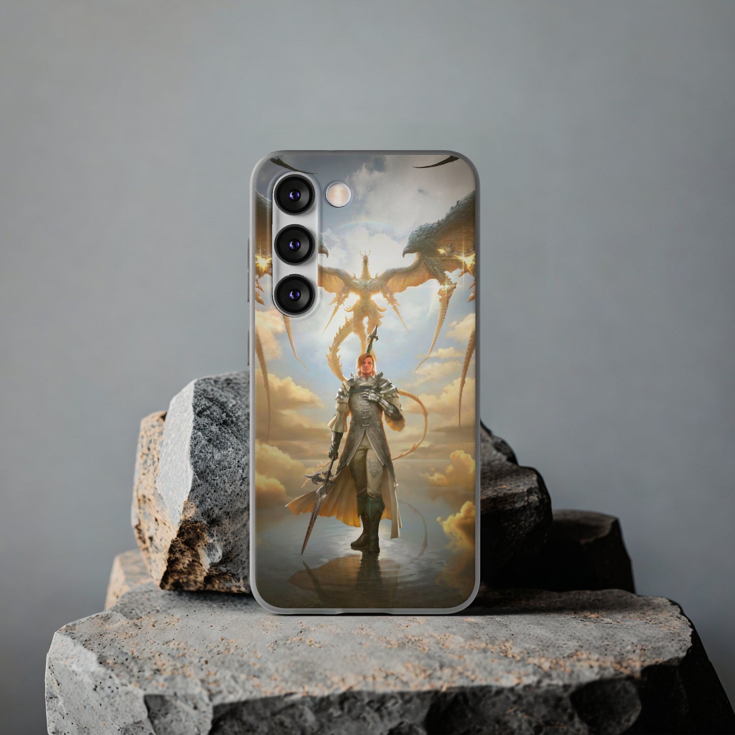 Final Fantasy XVI Dion Lesage | Flexible Phone Case | Iphone 11-14 Pro Max | Samsung 21-23 Ultra | Gift Packages Choice