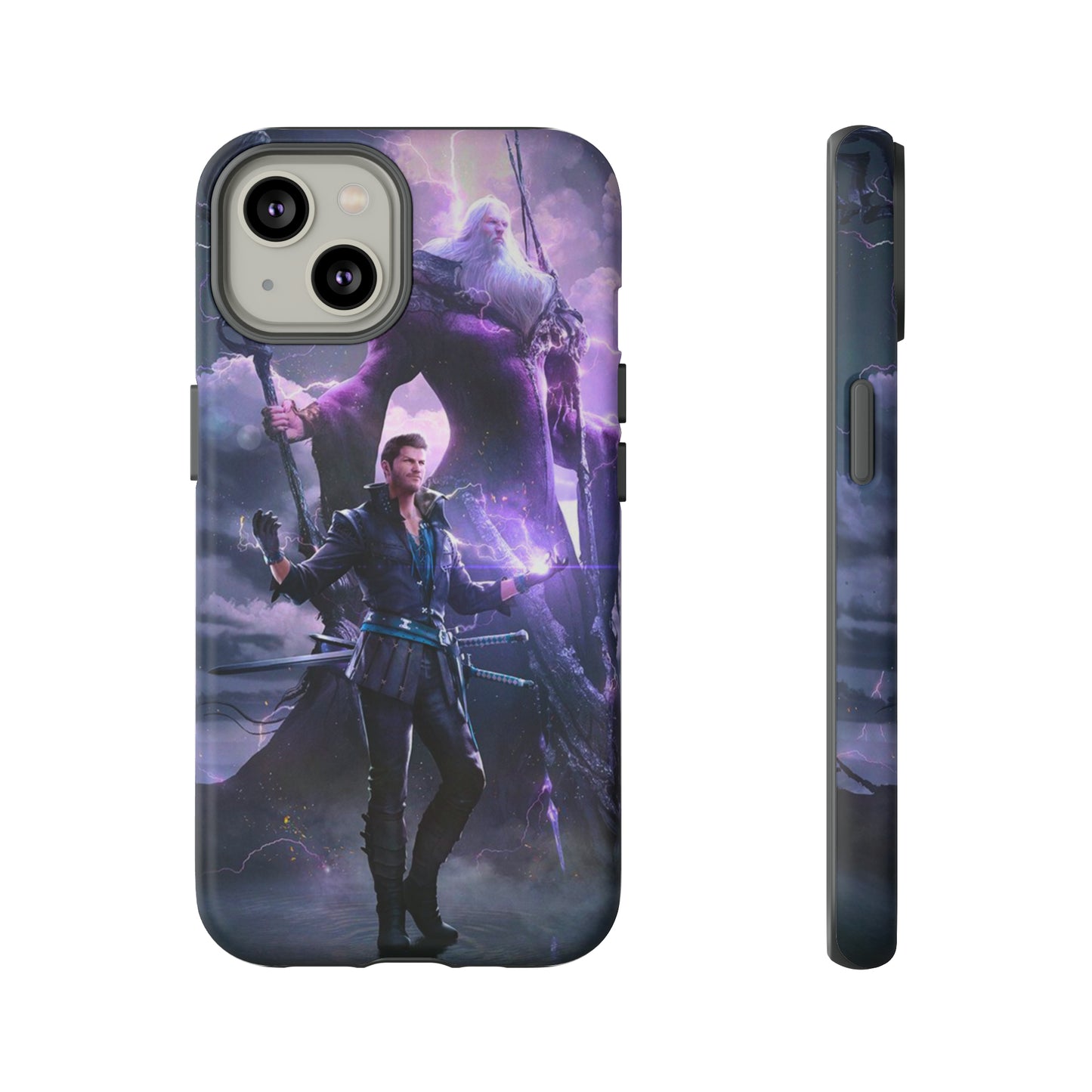 Final Fantasy XVI | Cidolfus Telamon | Enhance Tough Phone Cases for iPhone 11-15 Pro Max / Samsung S21 - 23 Ultra / Pixel 5 - 7