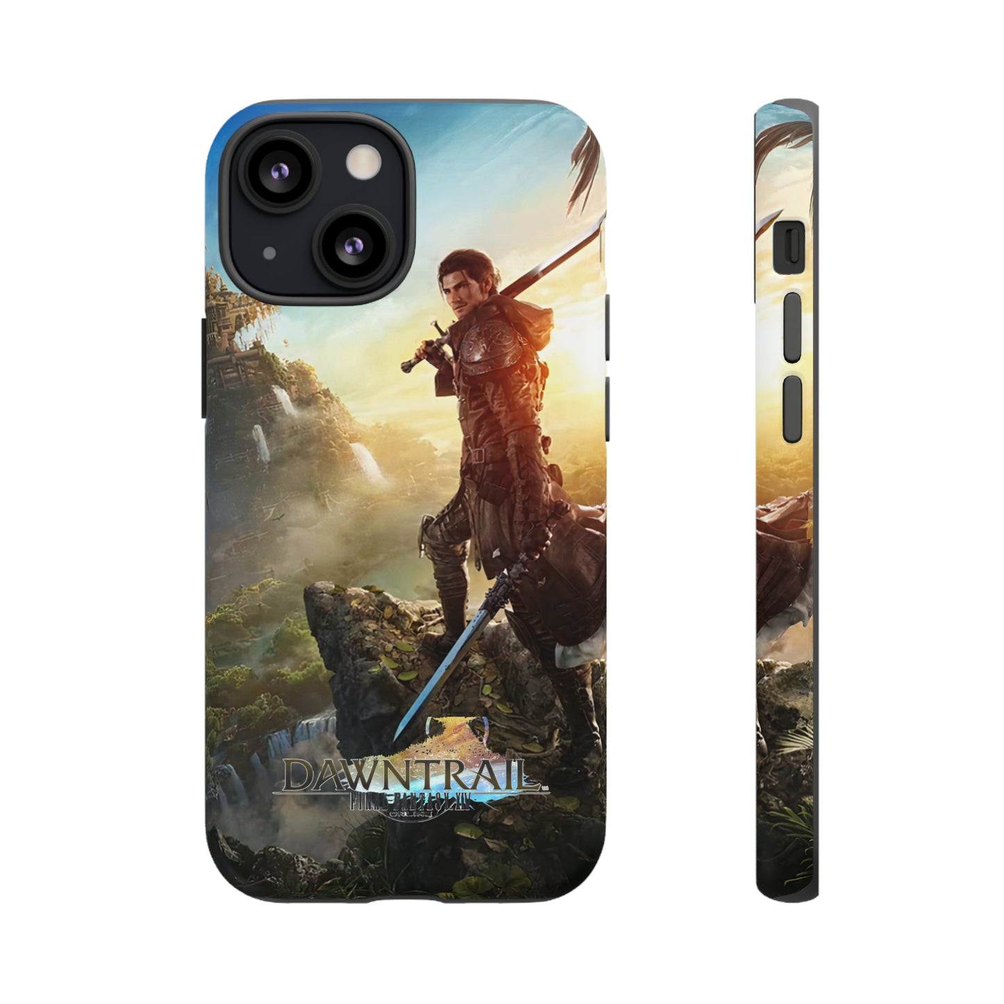 Final Fantasy XIV Dawntrail | Enhance Tough Phone Cases for iPhone 11-15 Pro Max / Samsung S21 - 23 Ultra / Pixel 5 - 7