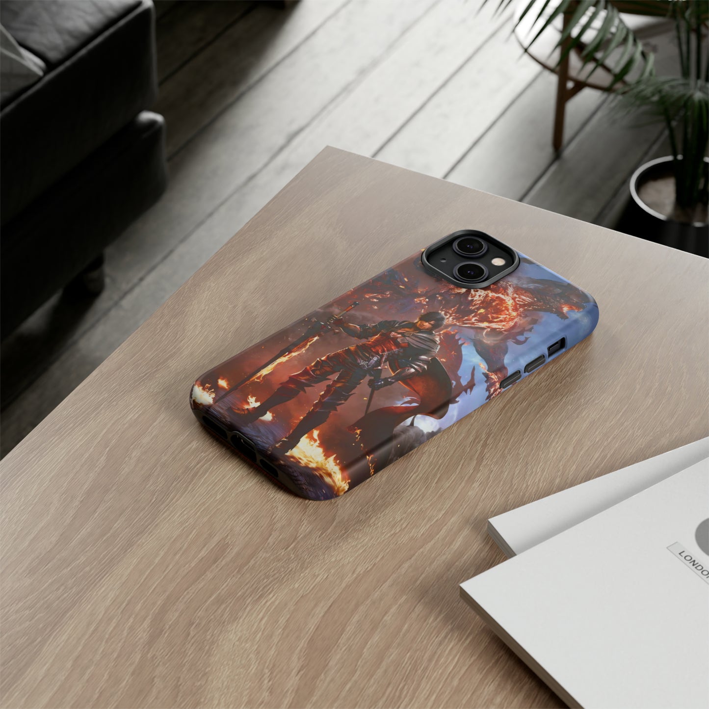 Final Fantasy XVI | Clive Rosfield | Enhance Tough Phone Cases for iPhone 11-15 Pro Max / Samsung S21 - 23 Ultra / Pixel 5 - 7