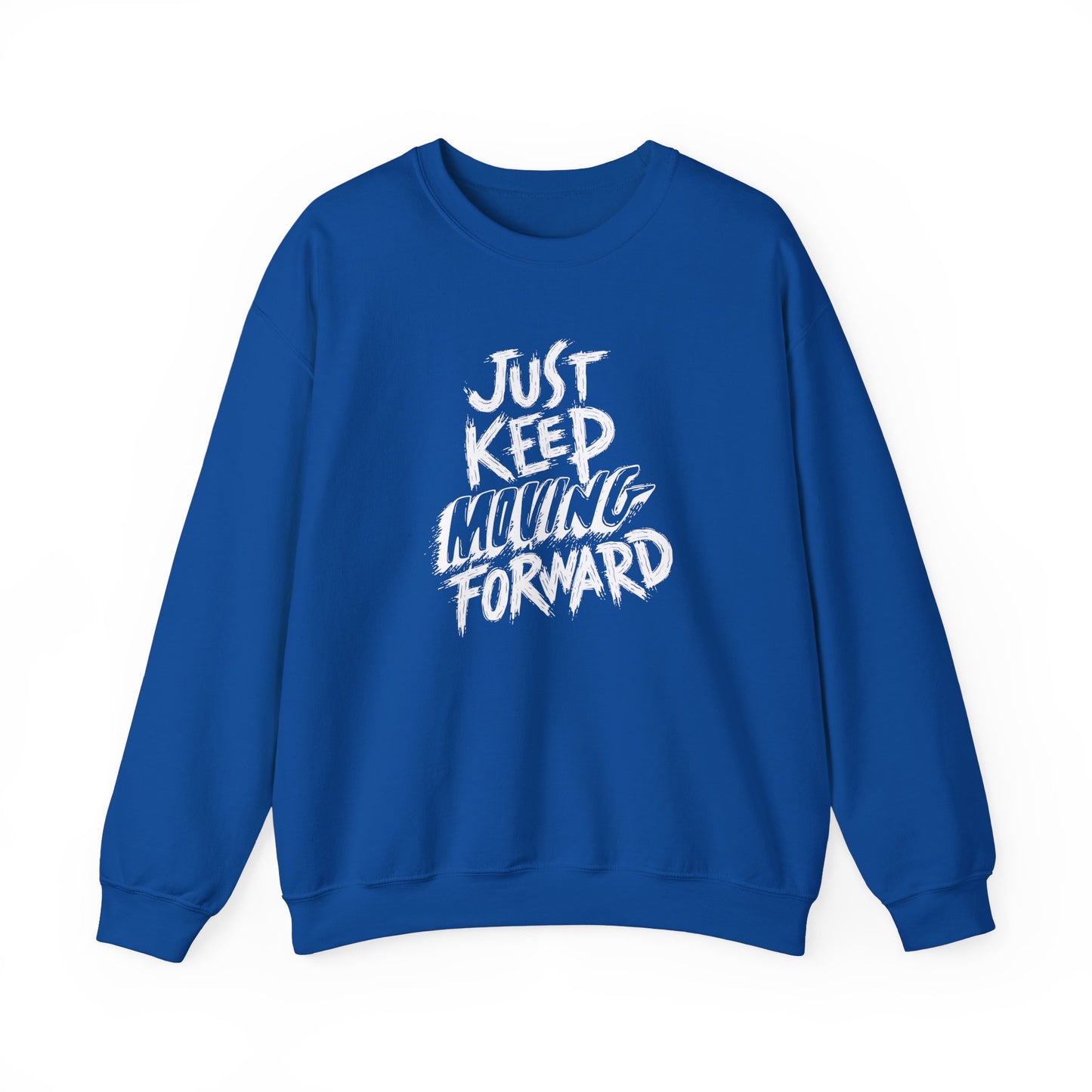 Just Keep Moving Forward Unisex Heavy Blend™ Crewneck Sweatshirt