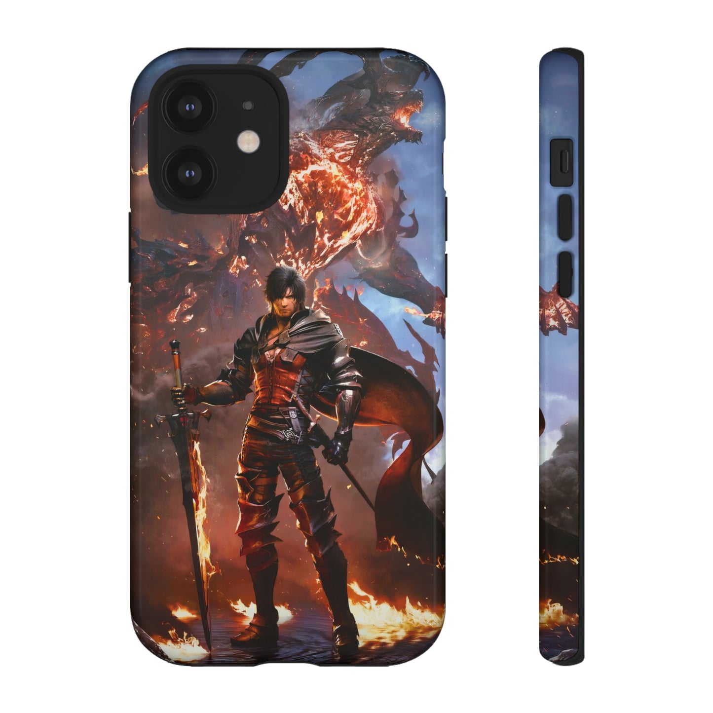 Final Fantasy XVI | Clive Rosfield | Enhance Tough Phone Cases for iPhone 11-15 Pro Max / Samsung S21 - 23 Ultra / Pixel 5 - 7