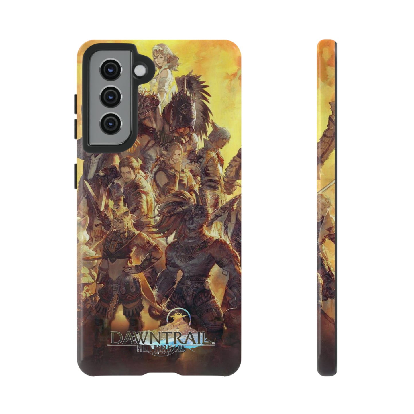 Final Fantasy XIV Dawntrail | Enhance Tough Phone Cases for iPhone 11-15 Pro Max / Samsung S21 - 23 Ultra / Pixel 5 - 7