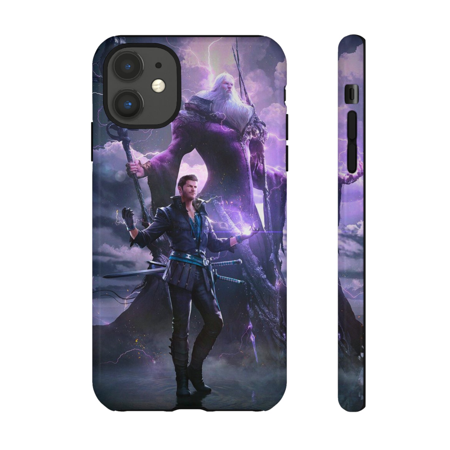 Final Fantasy XVI | Cidolfus Telamon | Enhance Tough Phone Cases for iPhone 11-15 Pro Max / Samsung S21 - 23 Ultra / Pixel 5 - 7