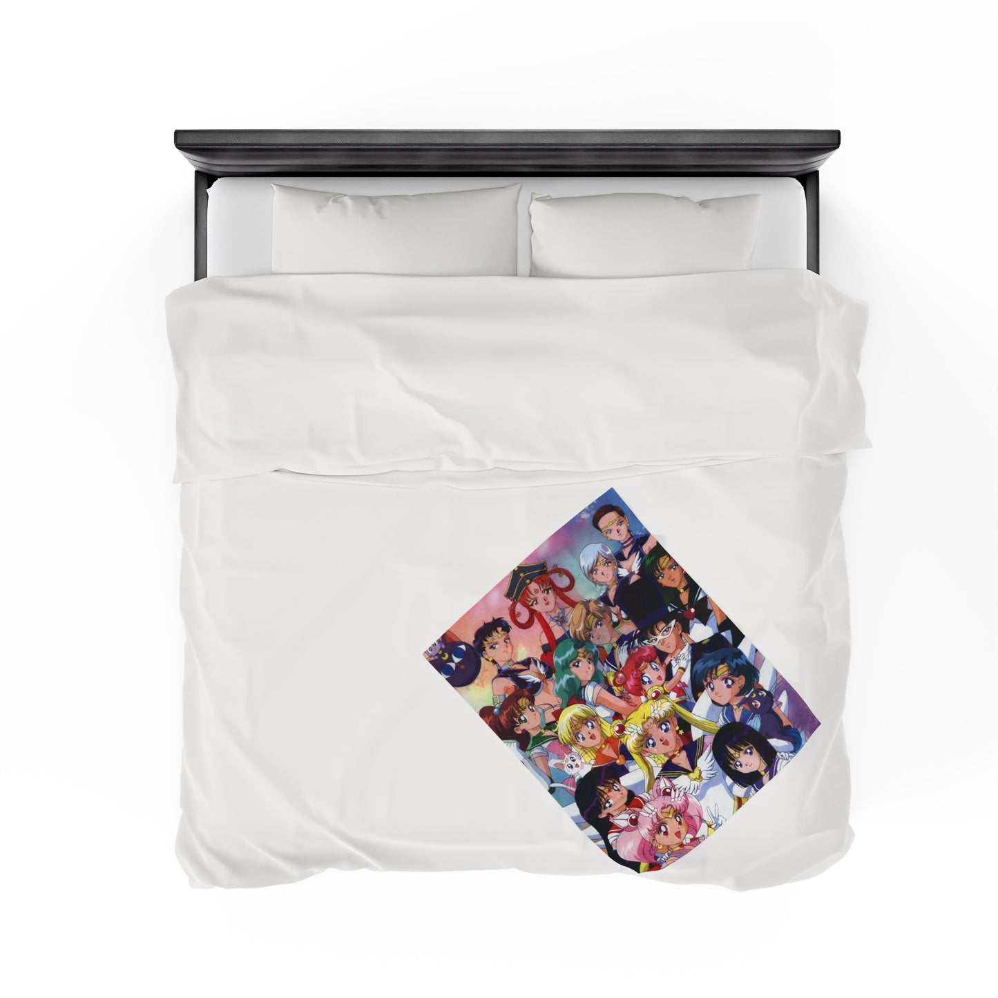 Sailor moon Velveteen Plush Blanket