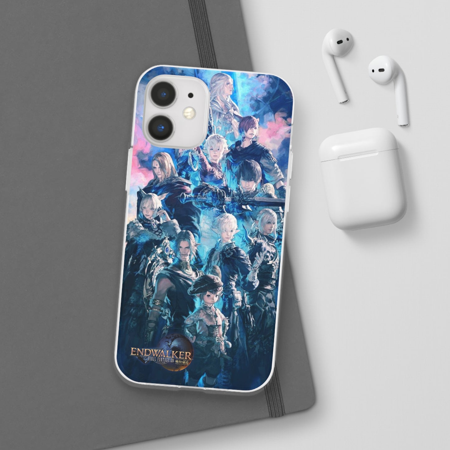 Final Fantasy XIV Endwalker | Flexible Phone Case | Iphone 11-14 Pro Max | Samsung 21-23 Ultra