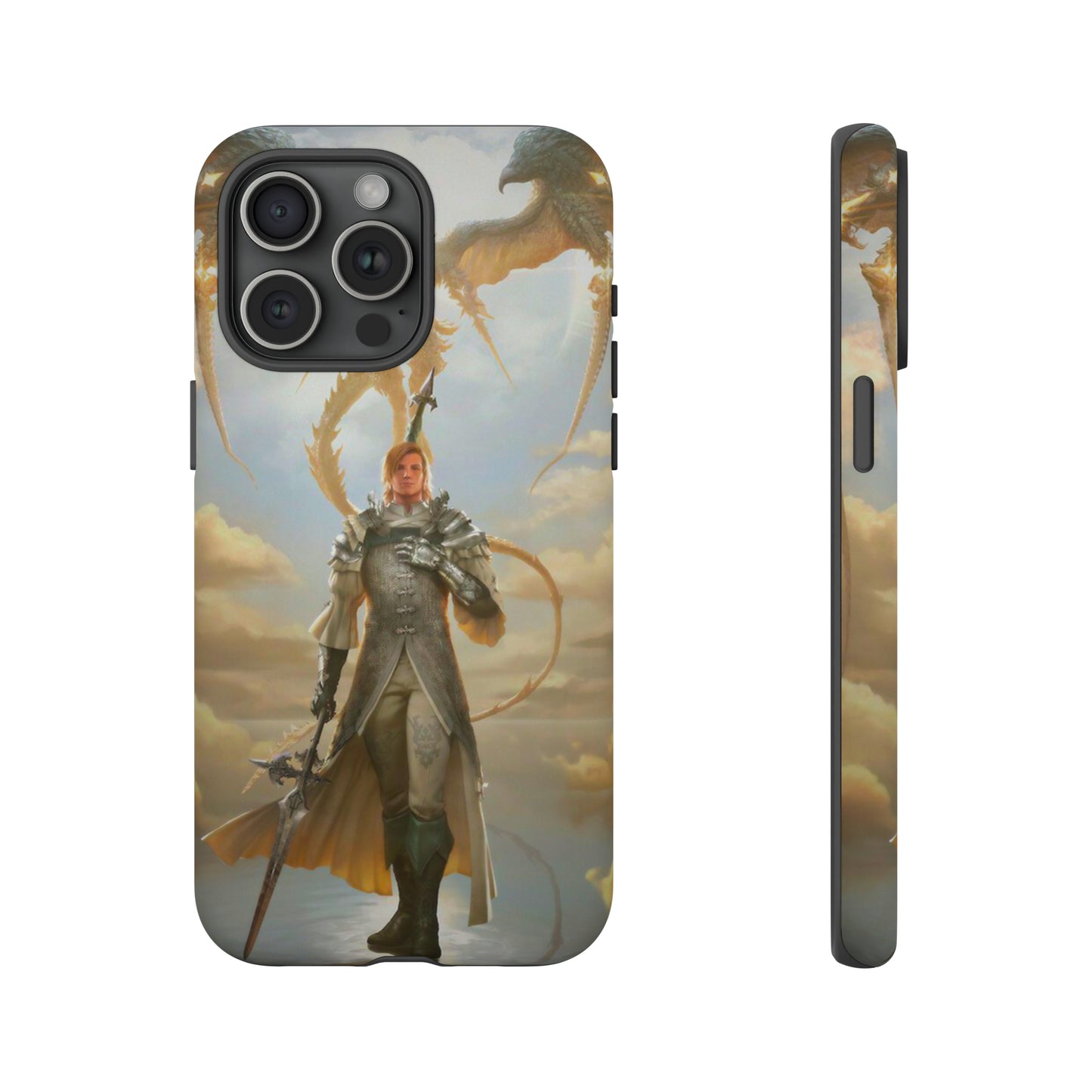 Final Fantasy XVI Dion Lesage | Enhance Tough Phone Cases for iPhone 11-15 Pro Max / Samsung S21 - 23 Ultra / Pixel 5 - 7