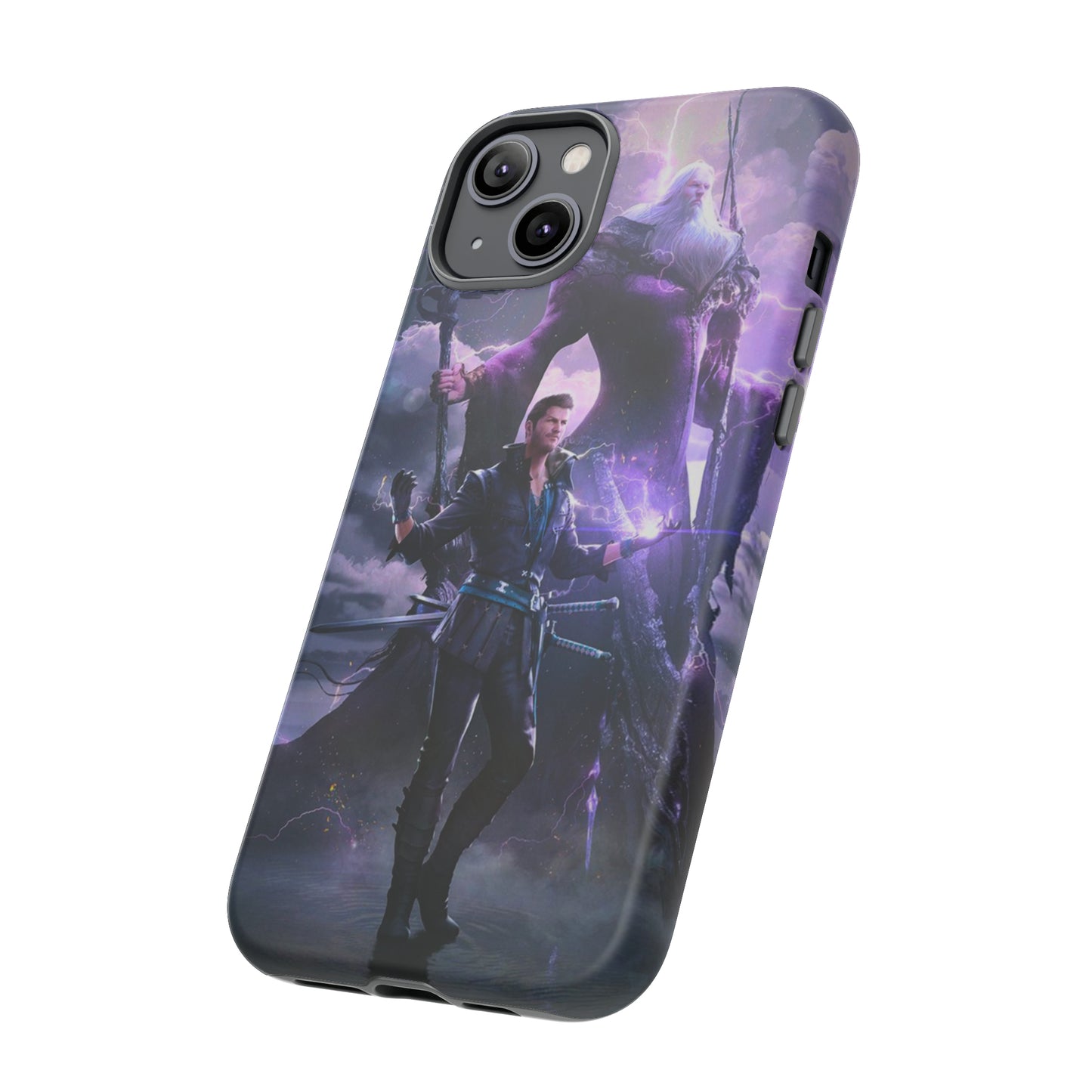 Final Fantasy XVI | Cidolfus Telamon | Enhance Tough Phone Cases for iPhone 11-15 Pro Max / Samsung S21 - 23 Ultra / Pixel 5 - 7