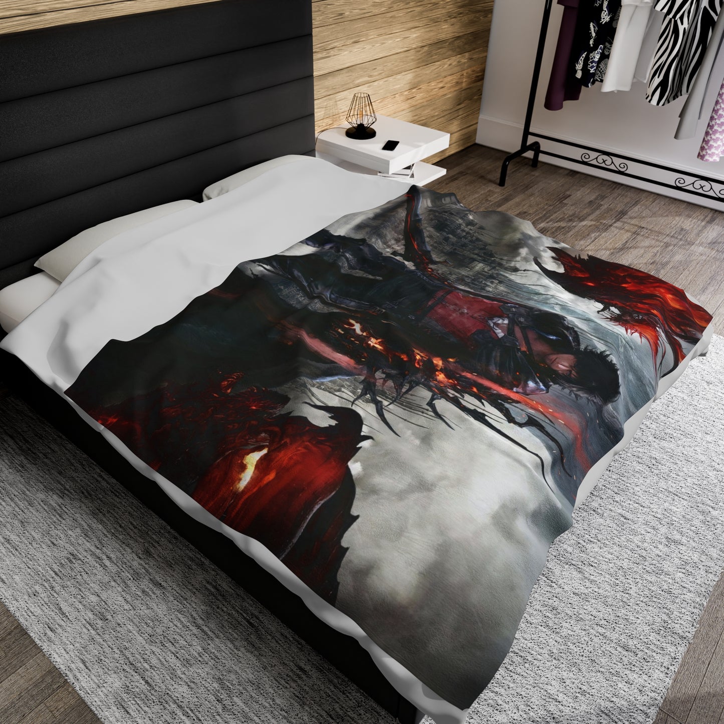 Final Fantasy XVI Velveteen Plush Blanket