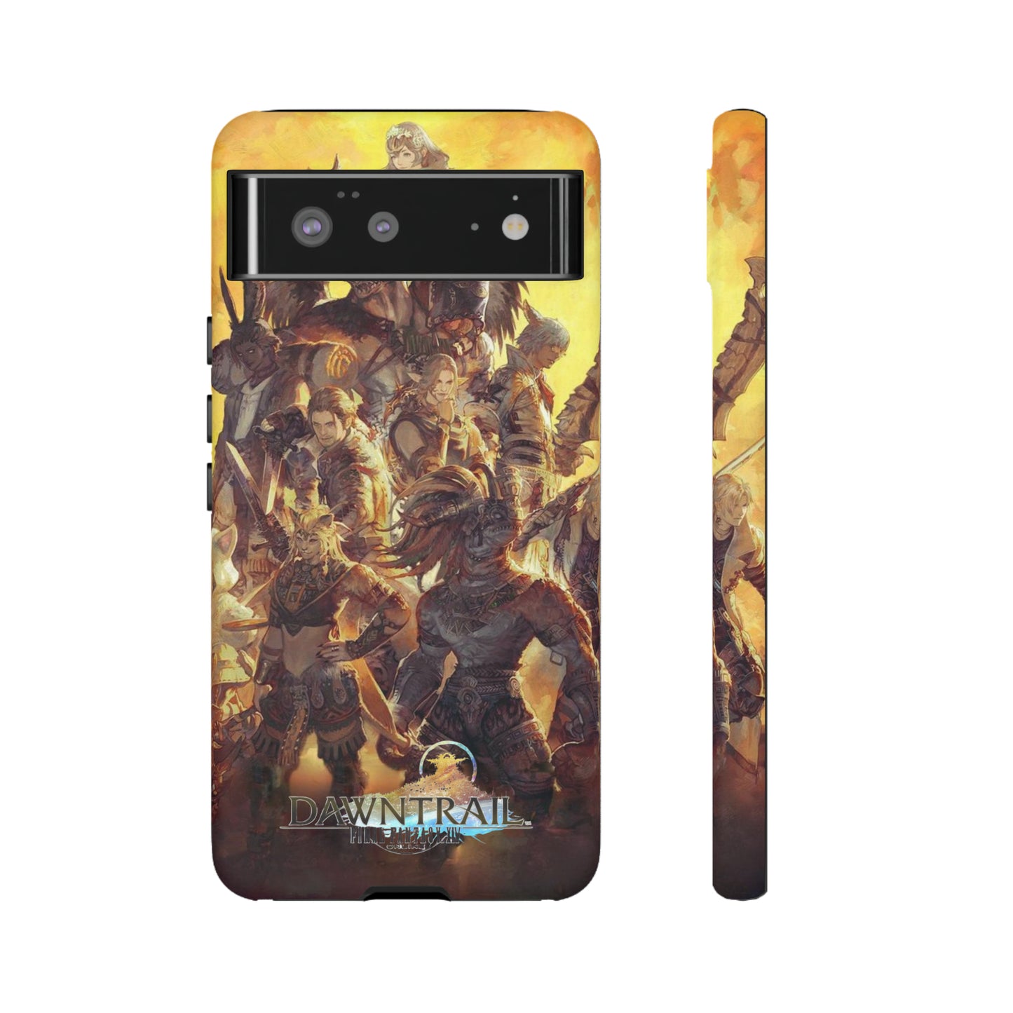 Final Fantasy XIV Dawntrail | Enhance Tough Phone Cases for iPhone 11-15 Pro Max / Samsung S21 - 23 Ultra / Pixel 5 - 7