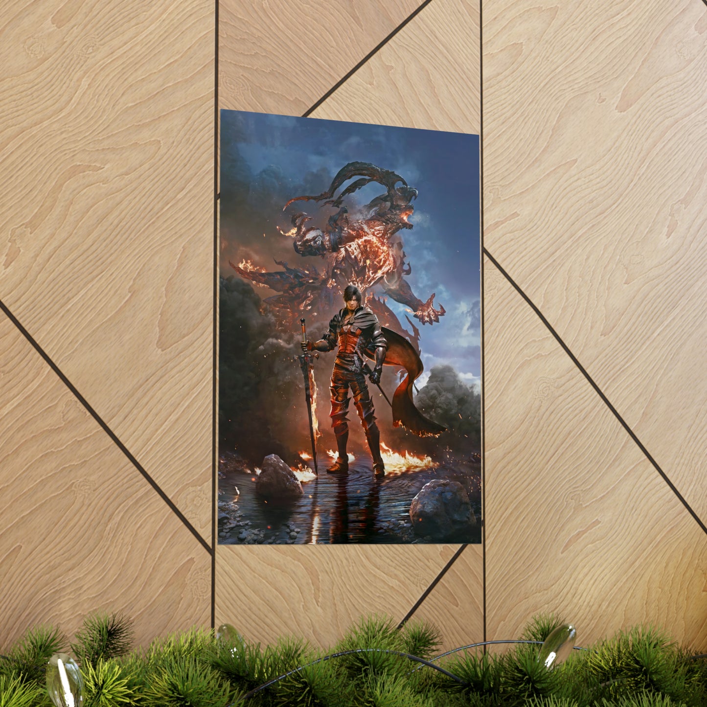 Final Fantasy XVI Clive Rosfield Matte Vertical Game Posters