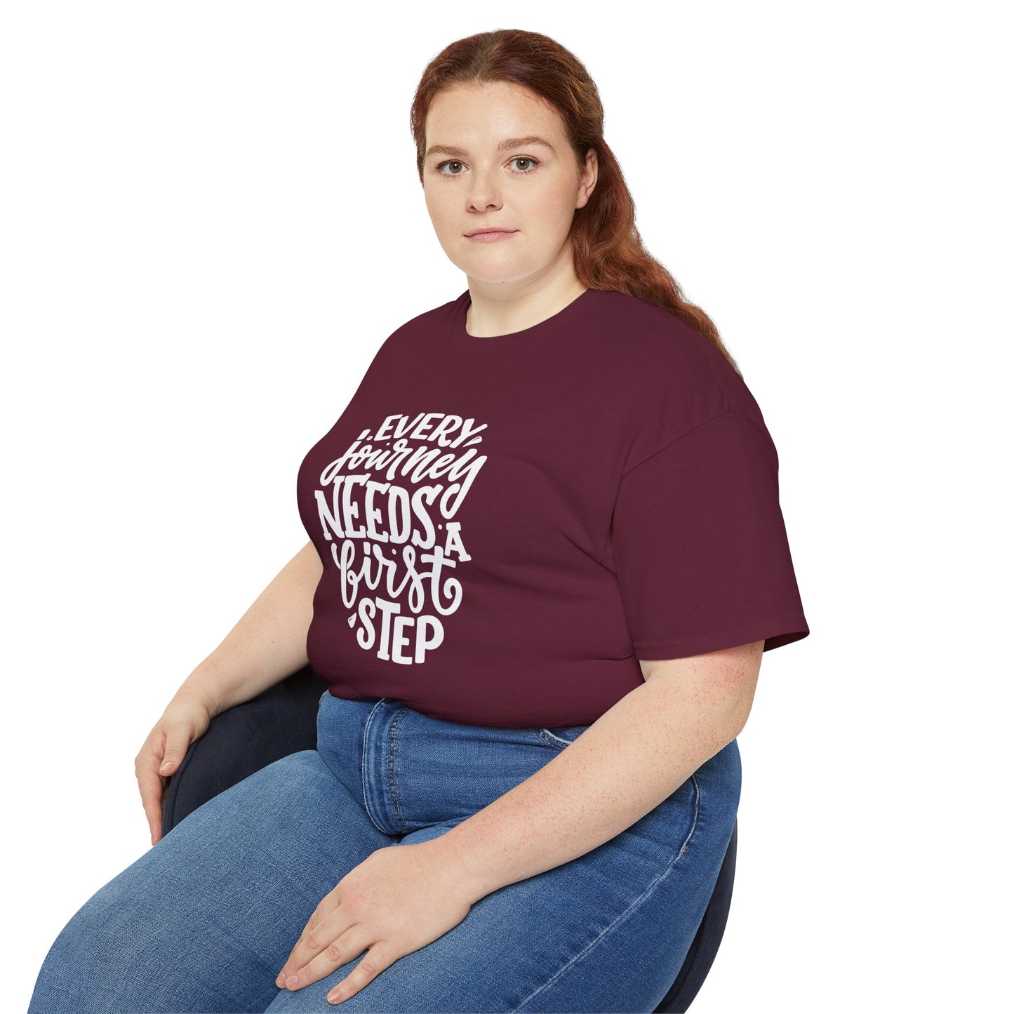 Every Journey Need First Step Unisex Ultra Cotton Tee