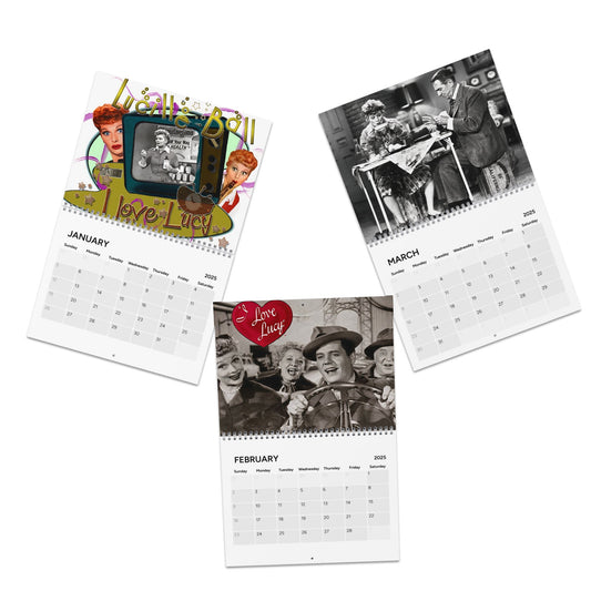 I Love Lucy 2025 Wall Calendar - TV Lover, Classic Design - Planner for Fans of Lucy, Gift for Retro TV Enthusiasts