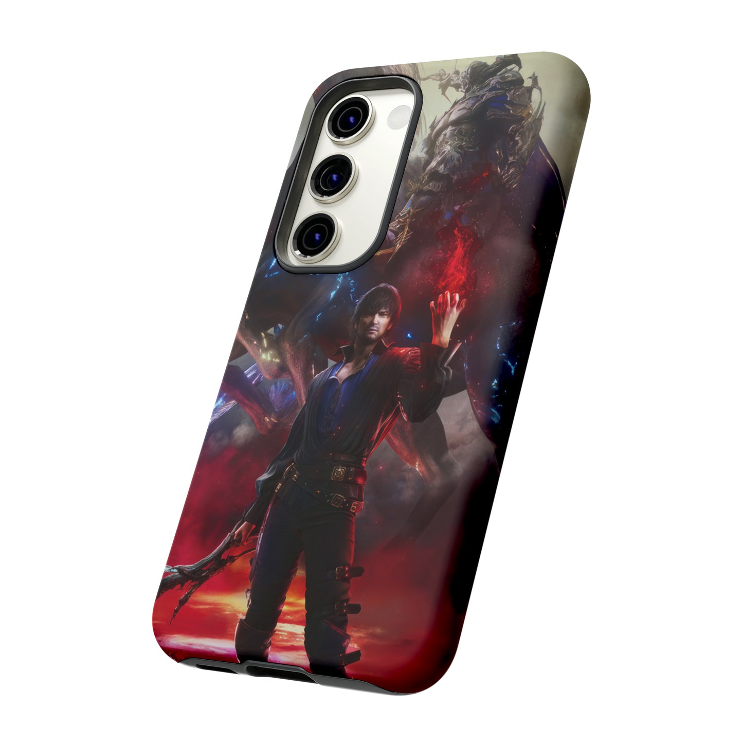 Final Fantasy XVI Barnabas Tharmr | Enhance Tough Phone Cases for iPhone 11-15 Pro Max / Samsung S21 - 23 Ultra / Pixel 5 - 7