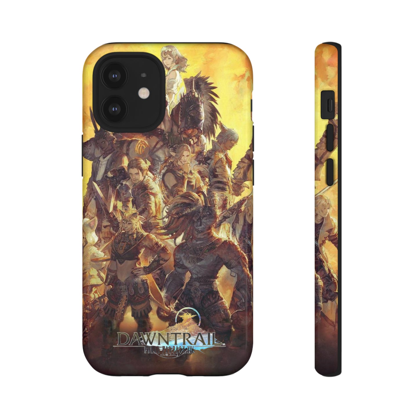 Final Fantasy XIV Dawntrail | Enhance Tough Phone Cases for iPhone 11-15 Pro Max / Samsung S21 - 23 Ultra / Pixel 5 - 7