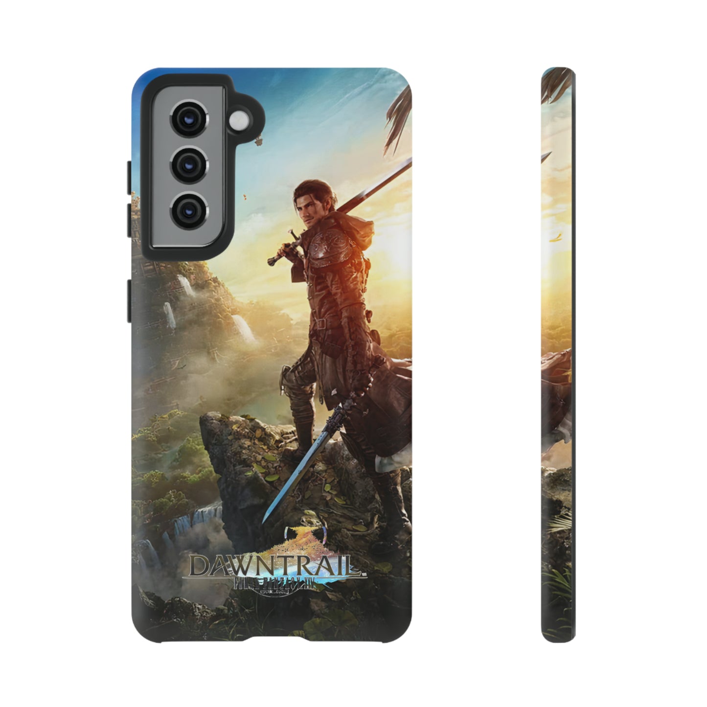 Final Fantasy XIV Dawntrail | Enhance Tough Phone Cases for iPhone 11-15 Pro Max / Samsung S21 - 23 Ultra / Pixel 5 - 7