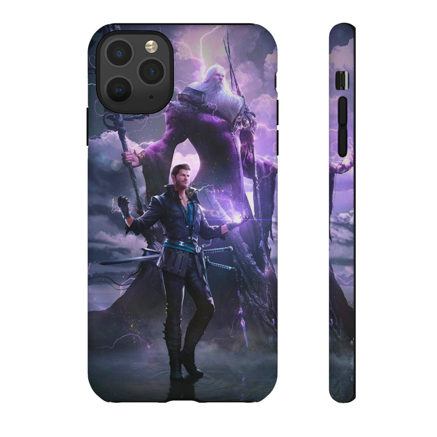 Final Fantasy XVI | Cidolfus Telamon | Enhance Tough Phone Cases for iPhone 11-15 Pro Max / Samsung S21 - 23 Ultra / Pixel 5 - 7