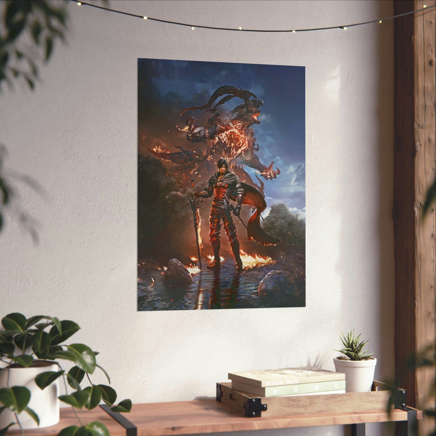 Final Fantasy XVI Clive Rosfield Matte Vertical Game Posters