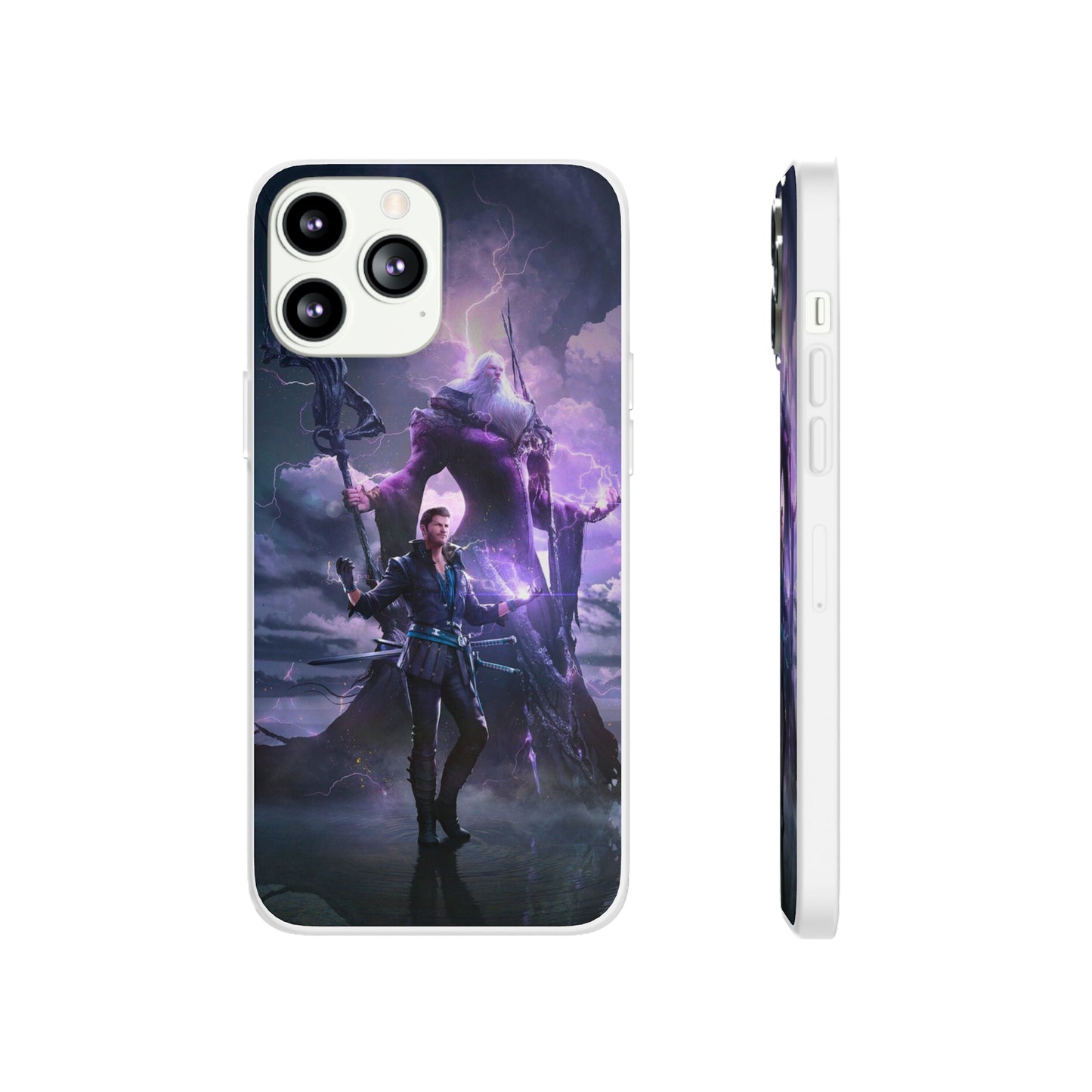 Final Fantasy XVI Cidolfus Telamon | Flexible Phone Case | Iphone 11-14 Pro Max | Samsung 21-23 Ultra | Gift Packages Choice