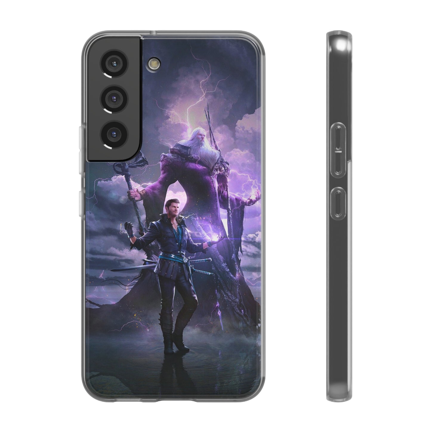 Final Fantasy XVI Cidolfus Telamon | Flexible Phone Case | Iphone 11-14 Pro Max | Samsung 21-23 Ultra | Gift Packages Choice