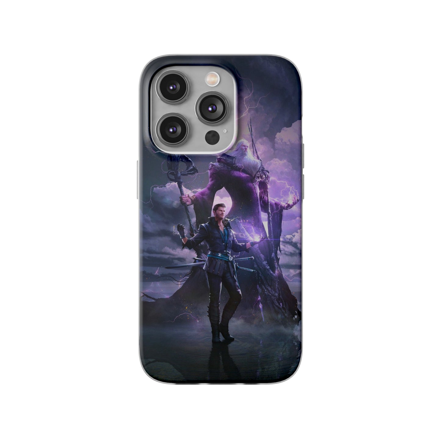 Final Fantasy XVI Cidolfus Telamon | Flexible Phone Case | Iphone 11-14 Pro Max | Samsung 21-23 Ultra | Gift Packages Choice