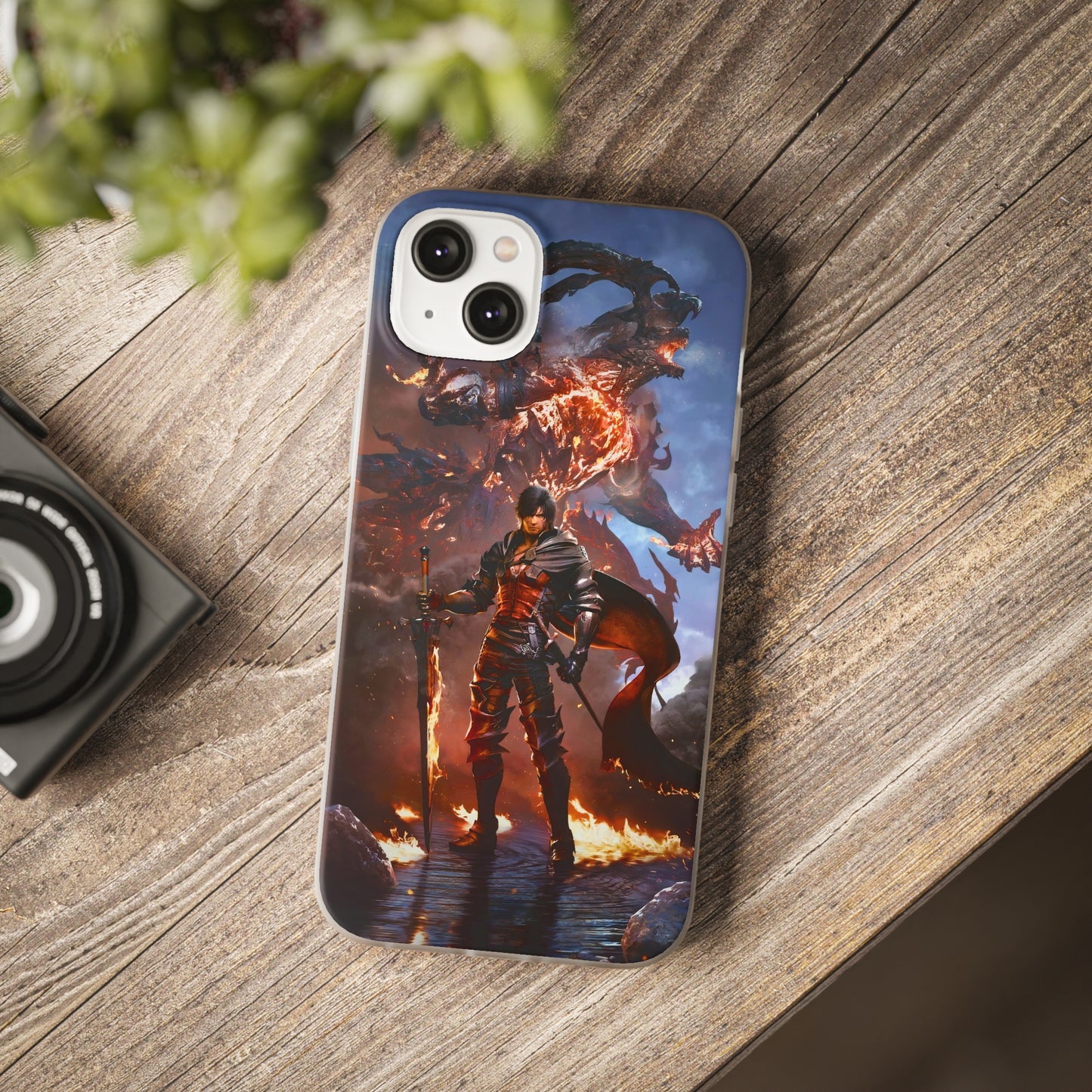 Final Fantasy XVI Clive Rosfield | Flexible Phone Case | Iphone 11-14 Pro Max | Samsung 21-23 Ultra | Gift Packages Choice