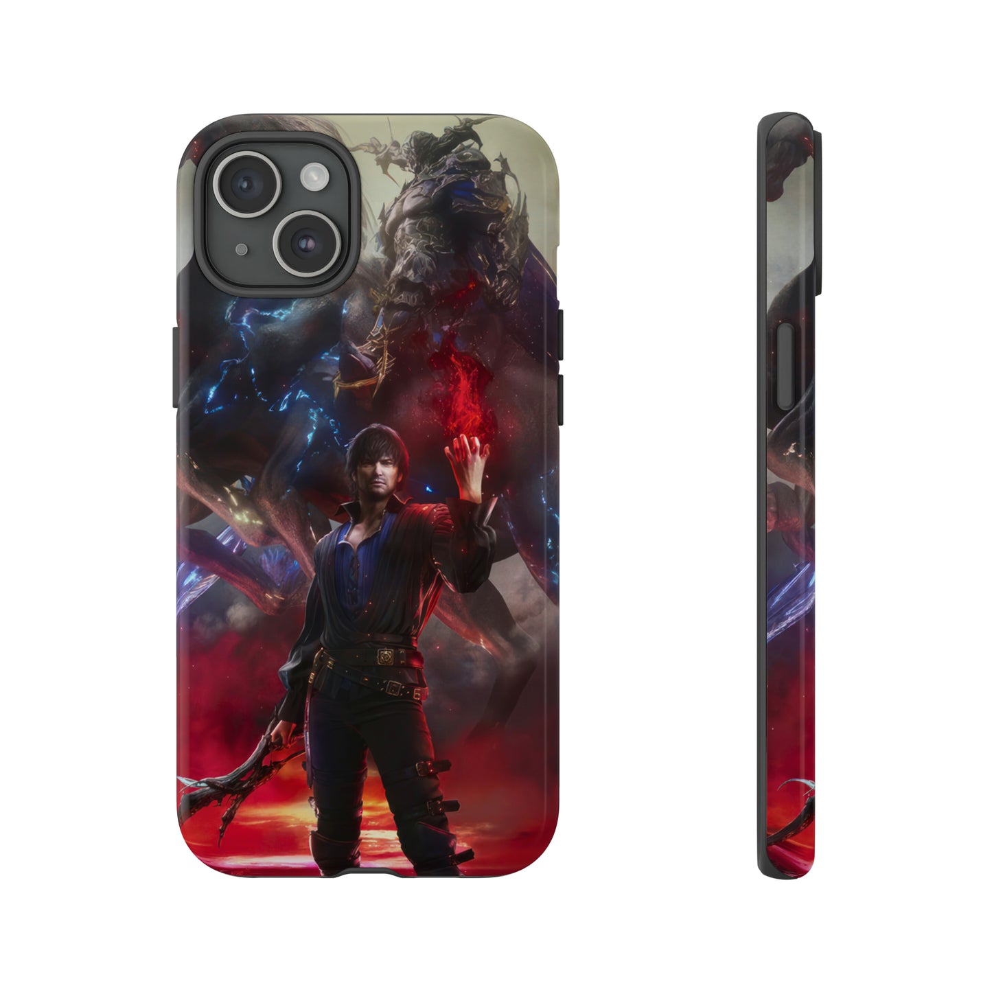 Final Fantasy XVI Barnabas Tharmr | Enhance Tough Phone Cases for iPhone 11-15 Pro Max / Samsung S21 - 23 Ultra / Pixel 5 - 7