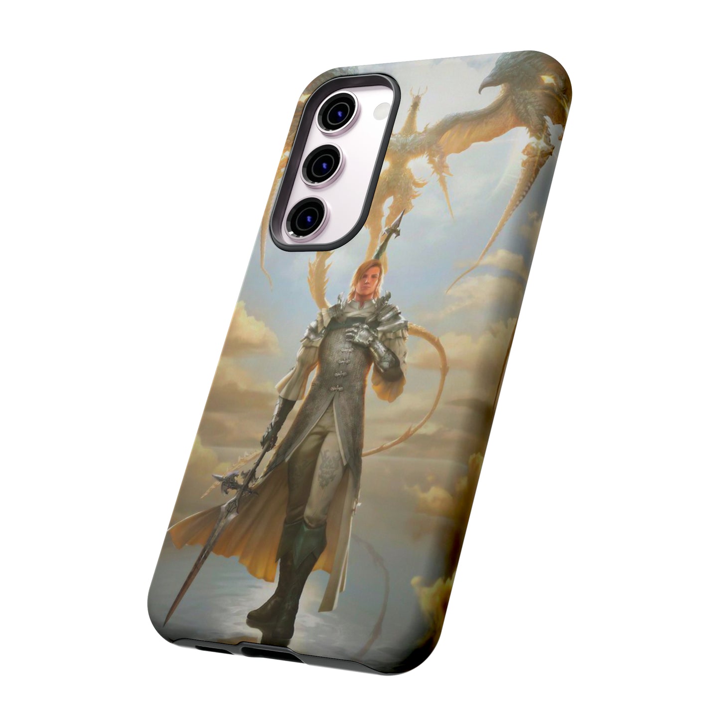 Final Fantasy XVI Dion Lesage | Enhance Tough Phone Cases for iPhone 11-15 Pro Max / Samsung S21 - 23 Ultra / Pixel 5 - 7