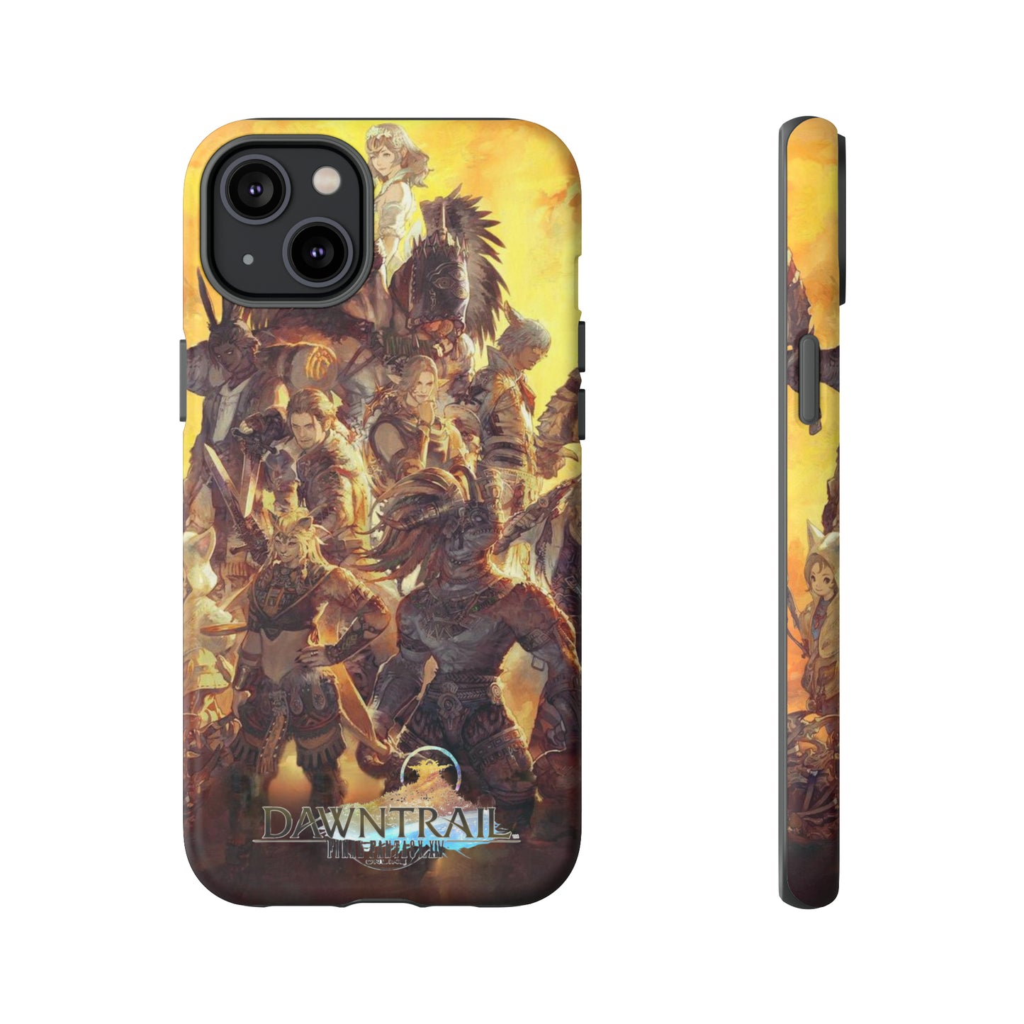 Final Fantasy XIV Dawntrail | Enhance Tough Phone Cases for iPhone 11-15 Pro Max / Samsung S21 - 23 Ultra / Pixel 5 - 7