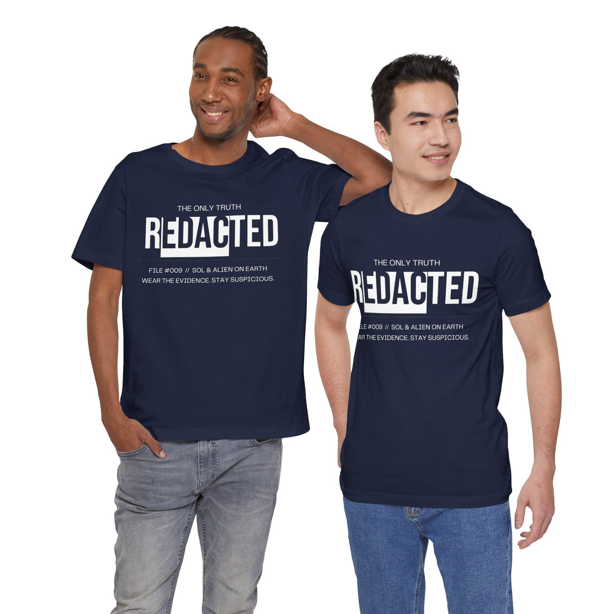 Redacted — Statement Tee | File #009