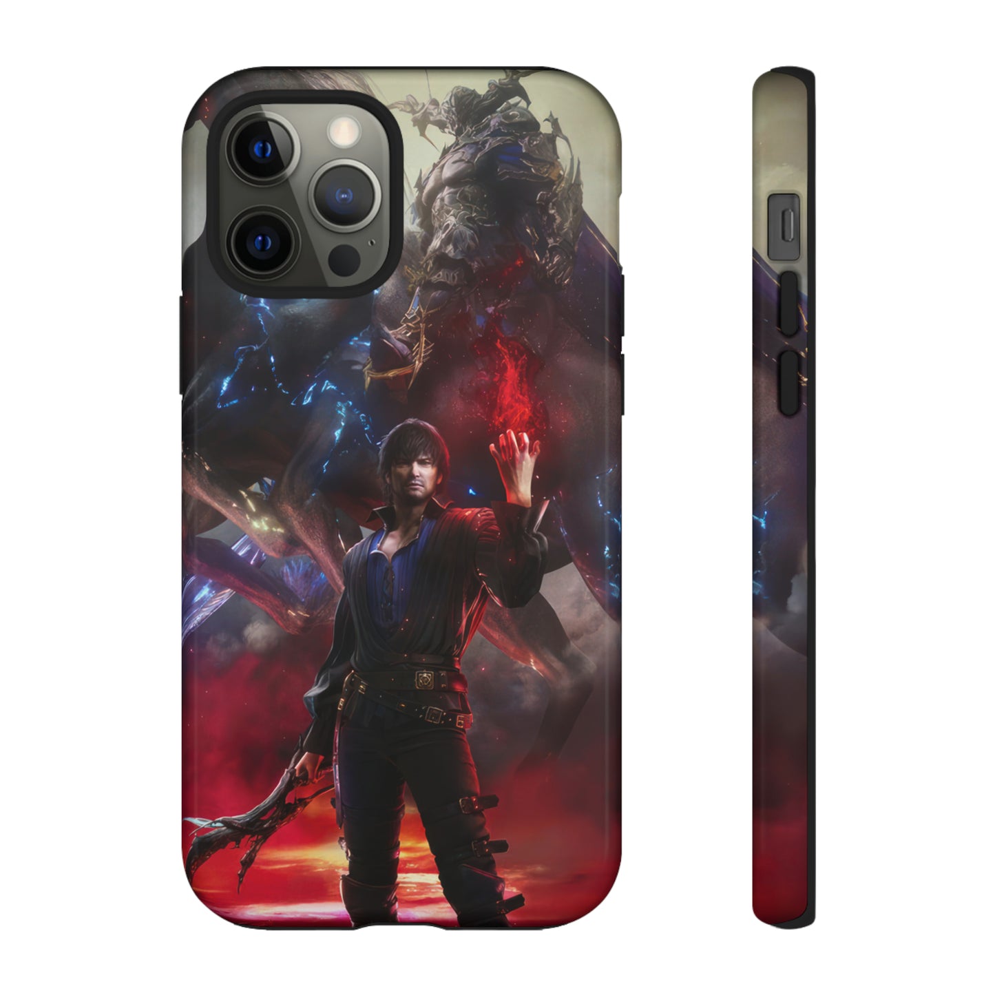 Final Fantasy XVI Barnabas Tharmr | Enhance Tough Phone Cases for iPhone 11-15 Pro Max / Samsung S21 - 23 Ultra / Pixel 5 - 7