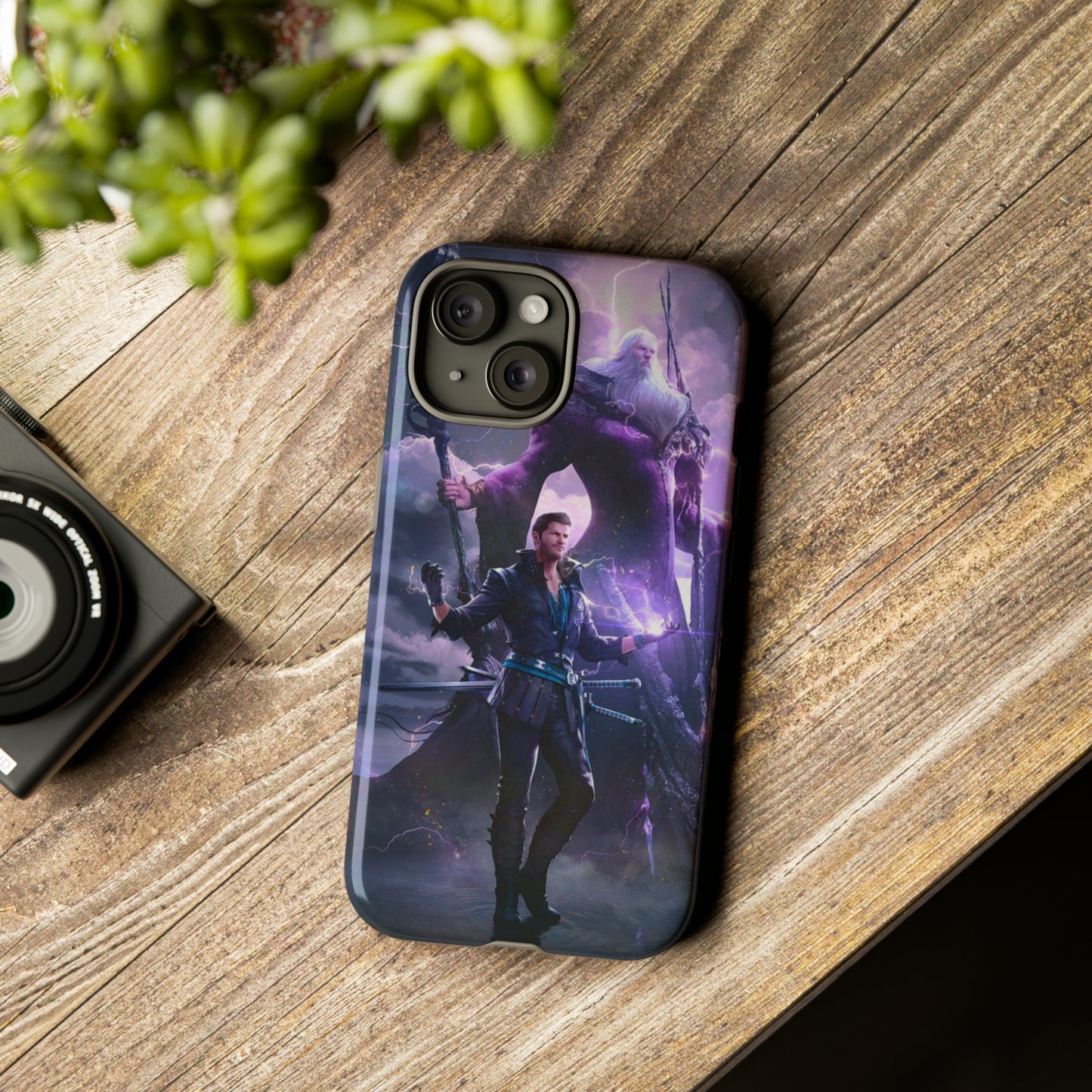 Final Fantasy XVI | Cidolfus Telamon | Enhance Tough Phone Cases for iPhone 11-15 Pro Max / Samsung S21 - 23 Ultra / Pixel 5 - 7