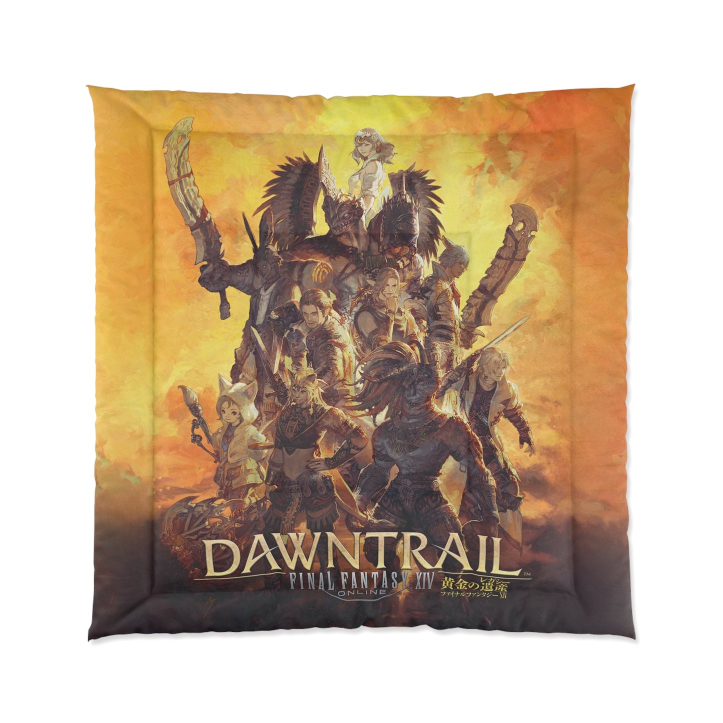 Final Fantasy XIV Dawntrail Expansion Blanket Comforter