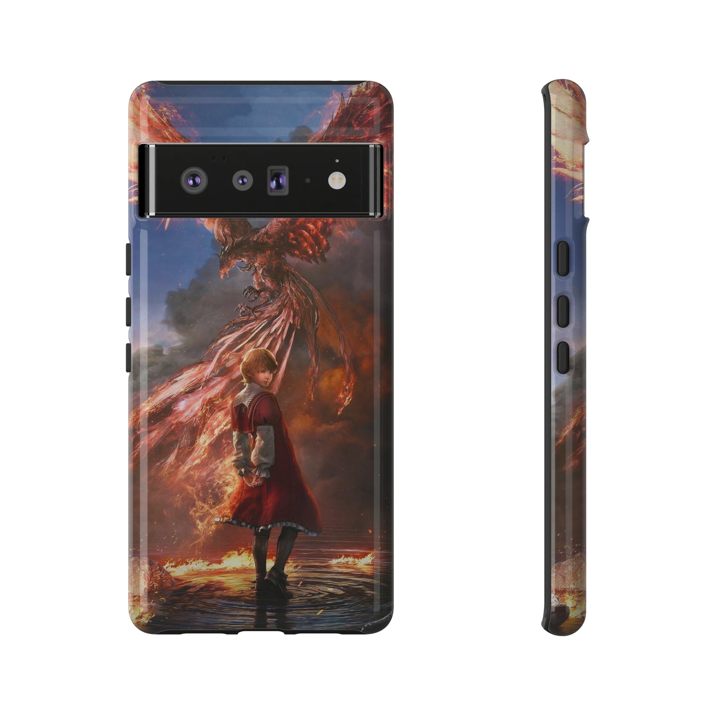 Final Fantasy XVI Joshua Rosfield Enhance Tough Phone Cases for iPhone 11-15 Pro Max / Samsung S21 - 23 Ultra / Pixel 5 - 7