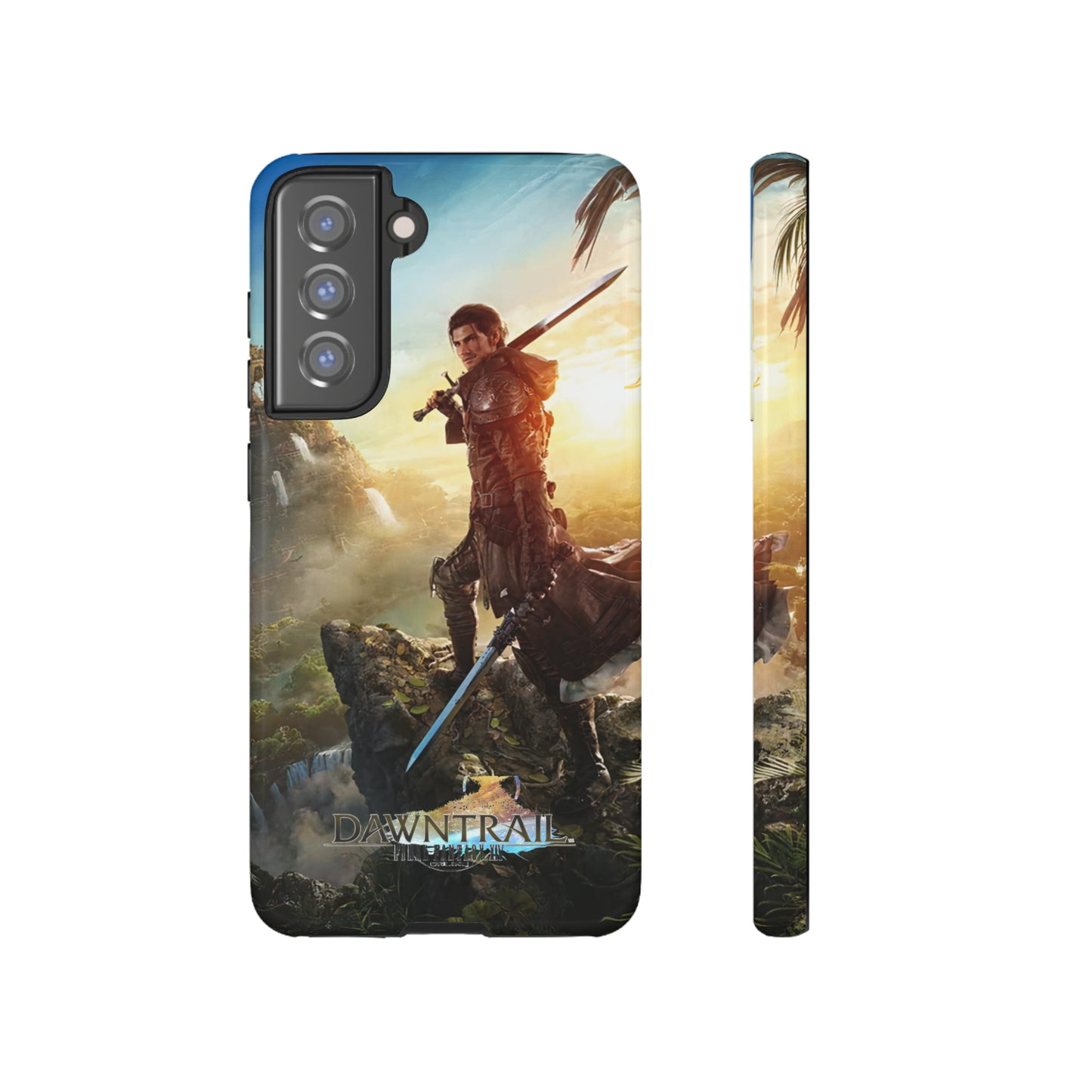 Final Fantasy XIV Dawntrail | Enhance Tough Phone Cases for iPhone 11-15 Pro Max / Samsung S21 - 23 Ultra / Pixel 5 - 7