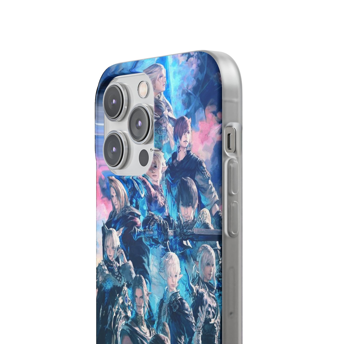 Final Fantasy XIV Endwalker | Flexible Phone Case | Iphone 11-14 Pro Max | Samsung 21-23 Ultra