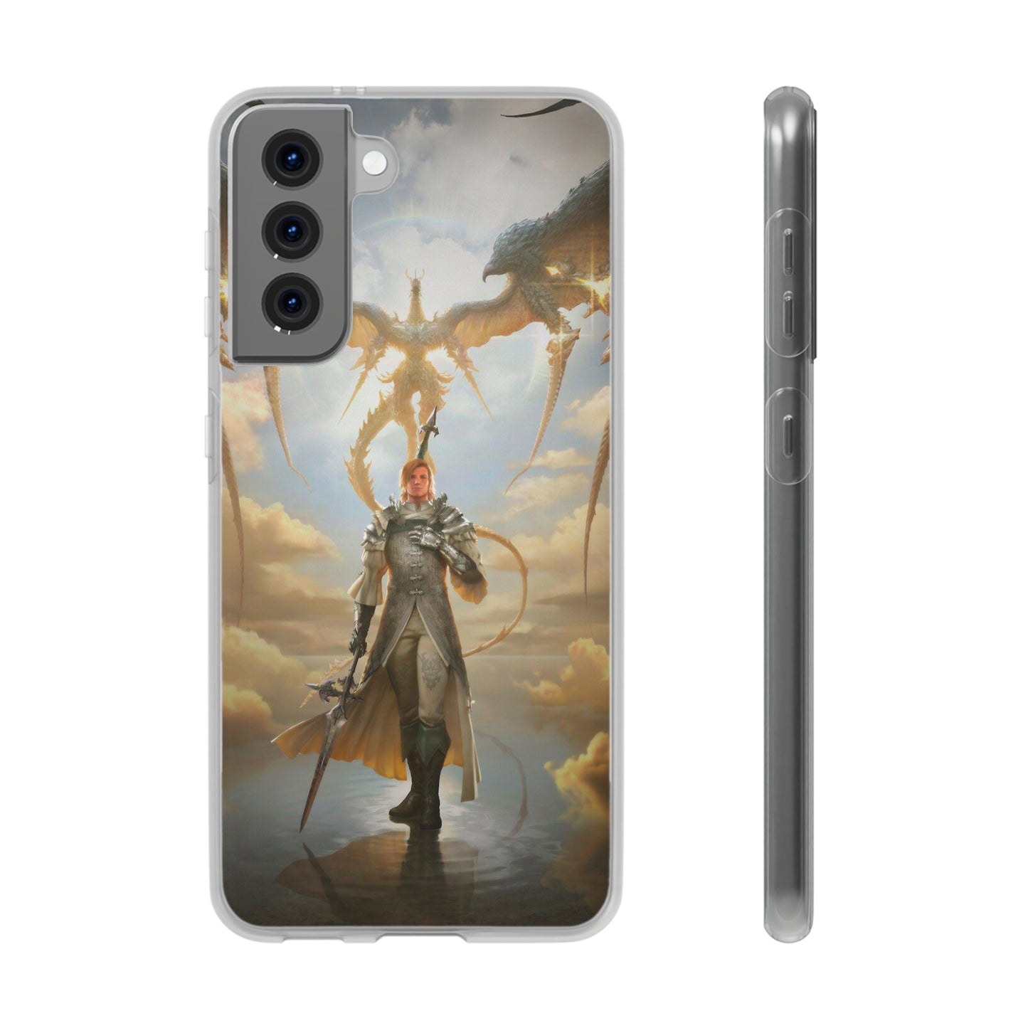 Final Fantasy XVI Dion Lesage | Flexible Phone Case | Iphone 11-14 Pro Max | Samsung 21-23 Ultra | Gift Packages Choice