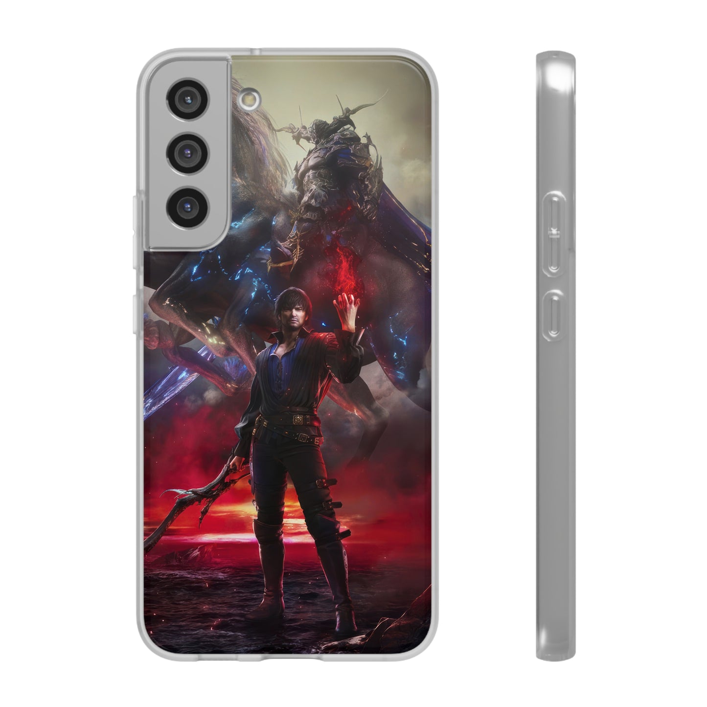 Final Fantasy XVI Barnabas Tharme | Flexible Phone Case | Iphone 11-14 Pro Max | Samsung 21-23 Ultra | Gift Packages Choice